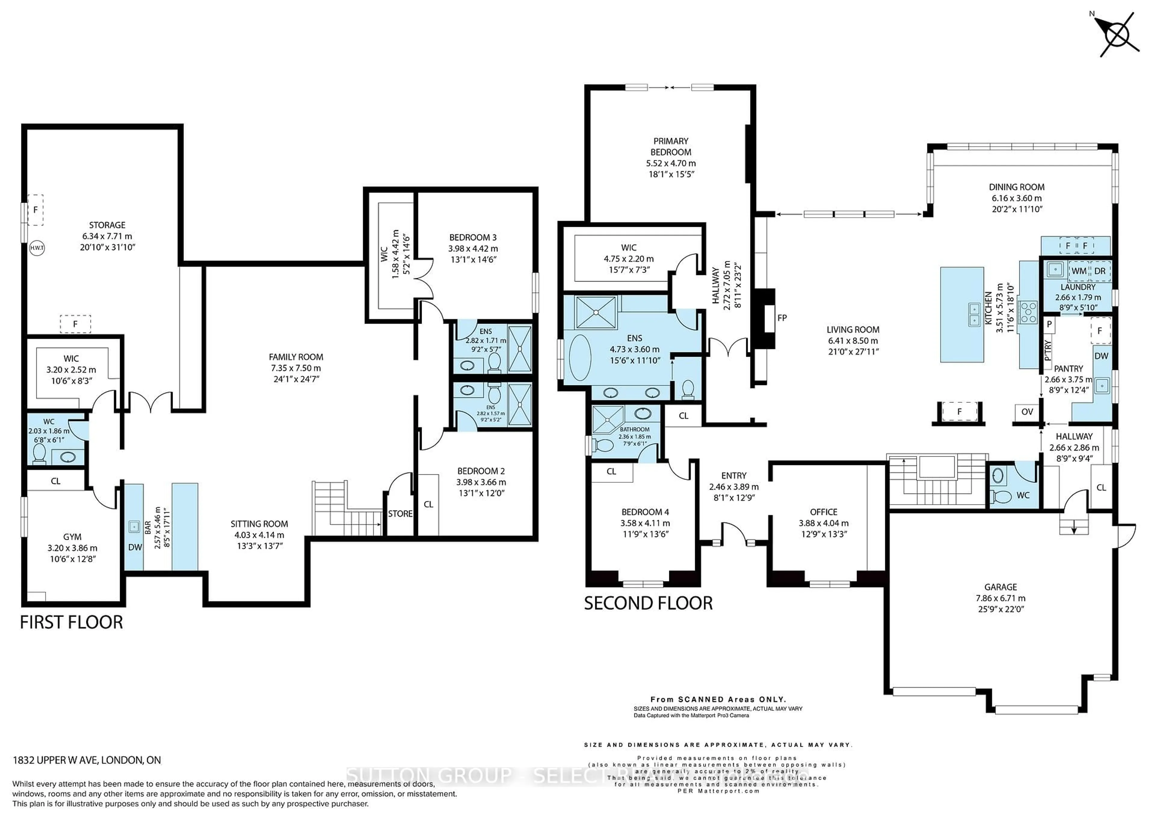 Floor plan for 1832 Upper West Ave, London South Ontario N6K 0H9
