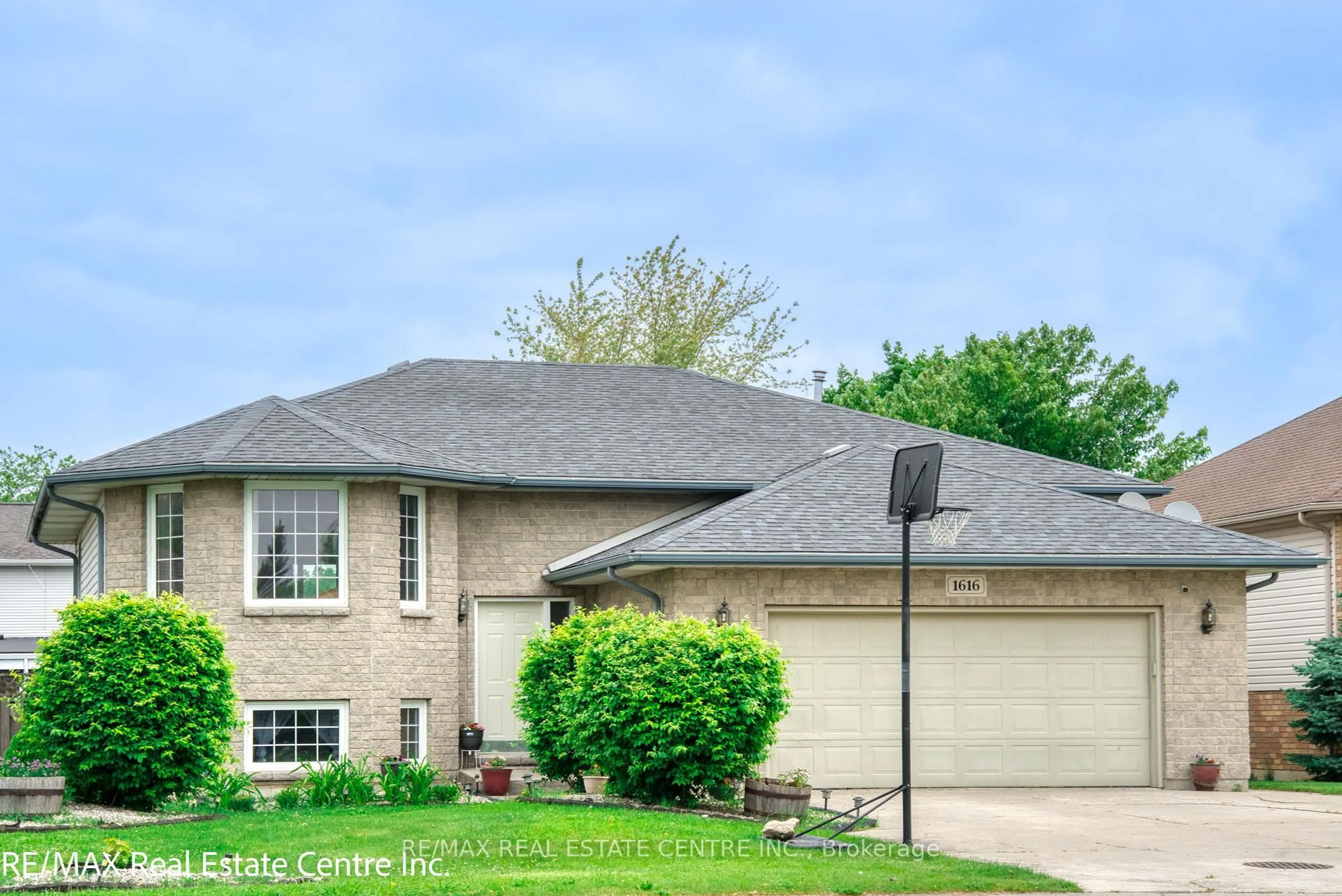 Home with brick exterior material, street for 1616 Birchwood Cres, Lakeshore Ontario N0R 1A0