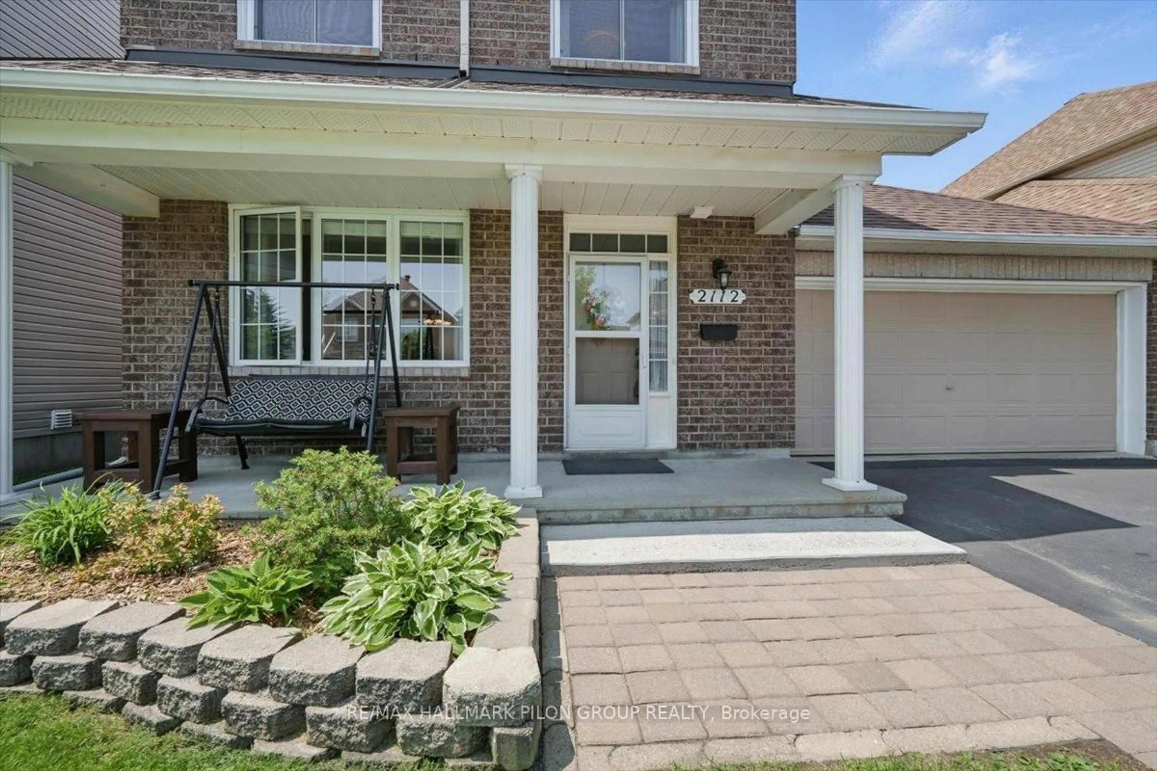 Home with brick exterior material, street for 2112 Esprit Dr, Ottawa Ontario K4A 4G3
