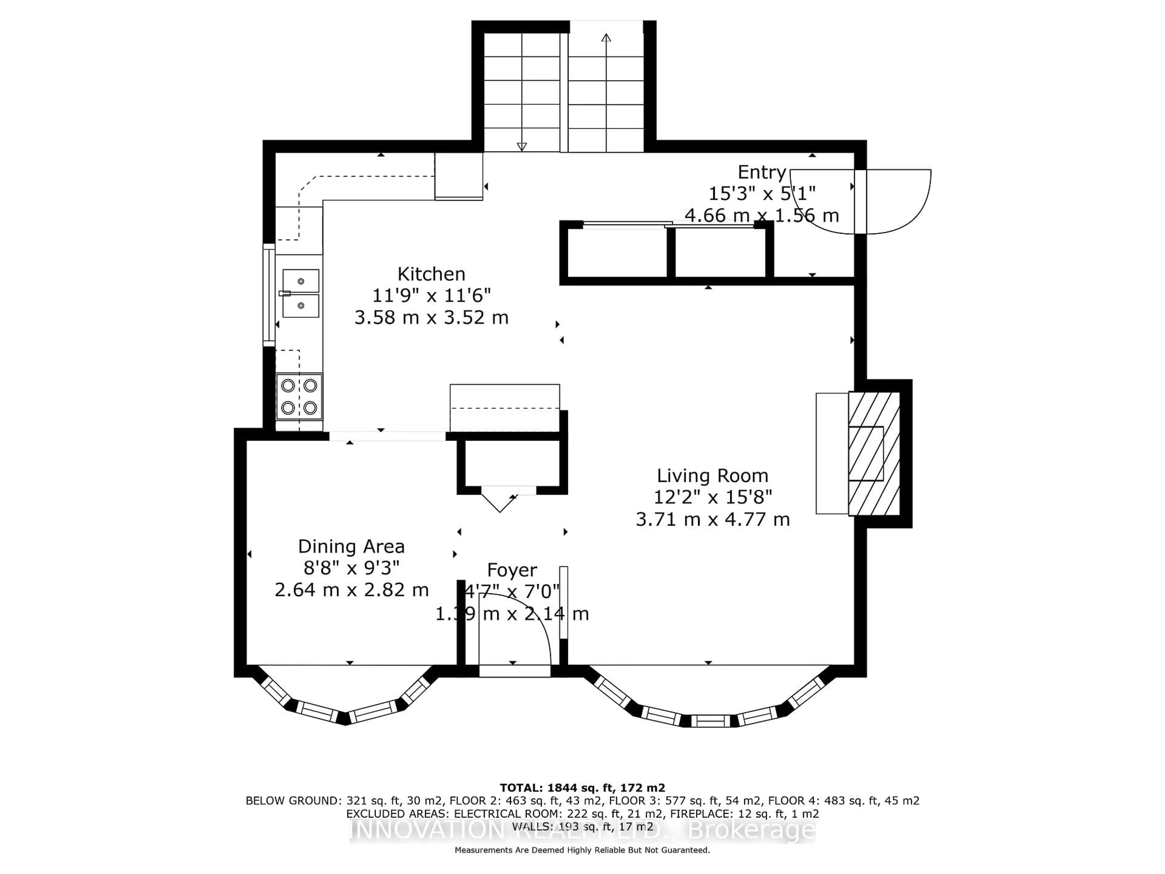 Floor plan for 40 Hadley Circ, Nepean Ontario K2H 6N9