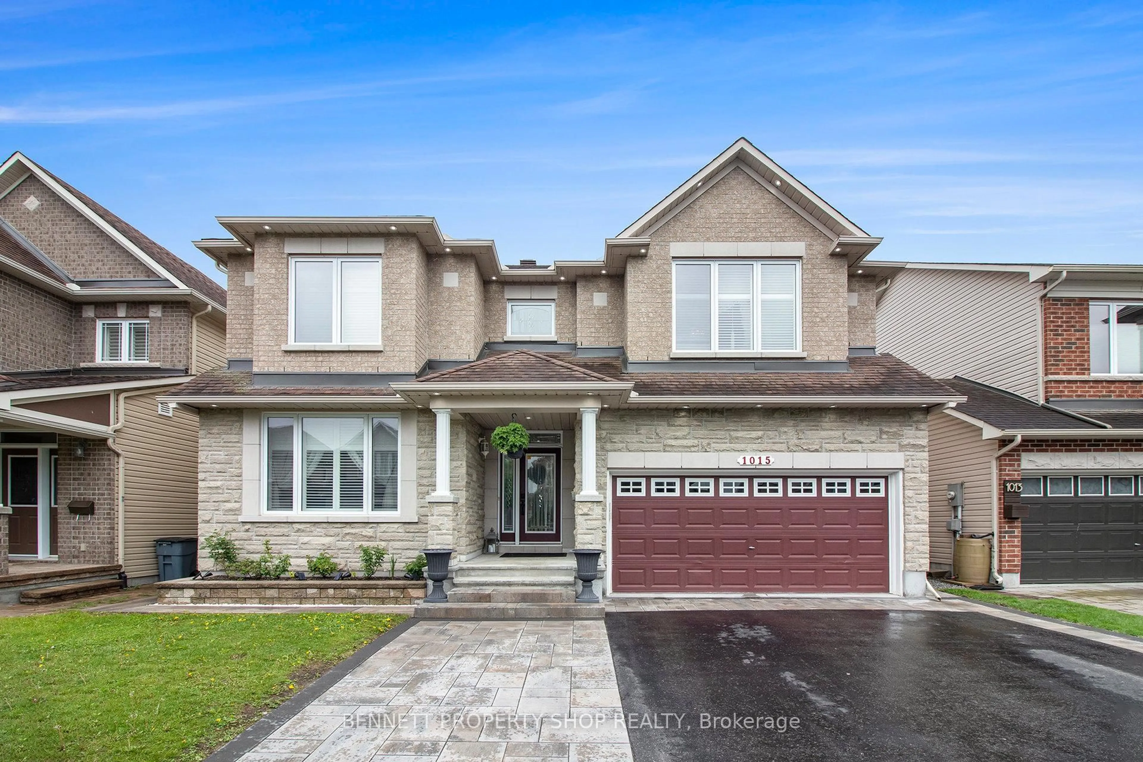 Home with brick exterior material, street for 1015 Winterspring Rdge, Ottawa Ontario K4A 0S5