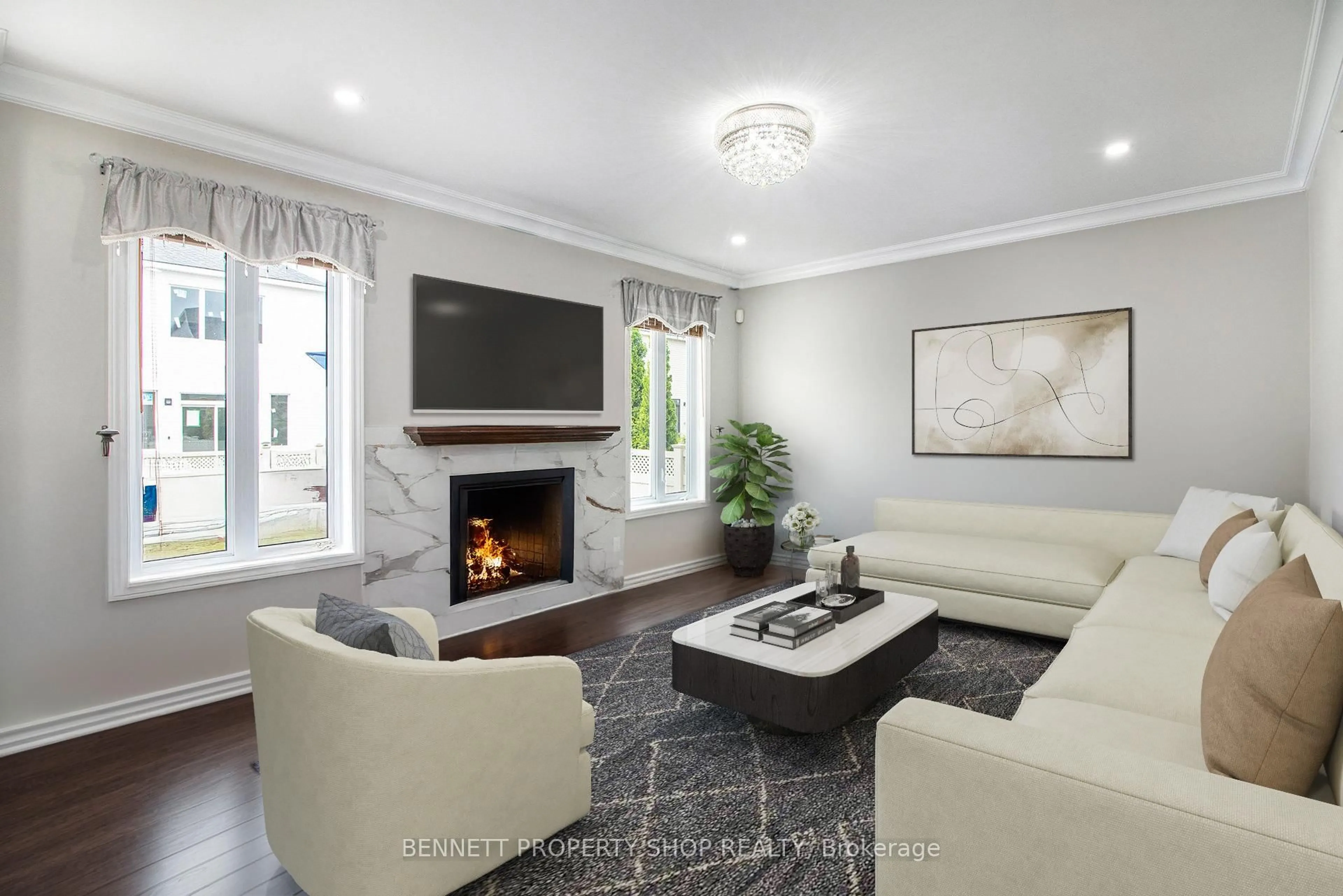 Living room with furniture, unknown for 1015 Winterspring Rdge, Ottawa Ontario K4A 0S5