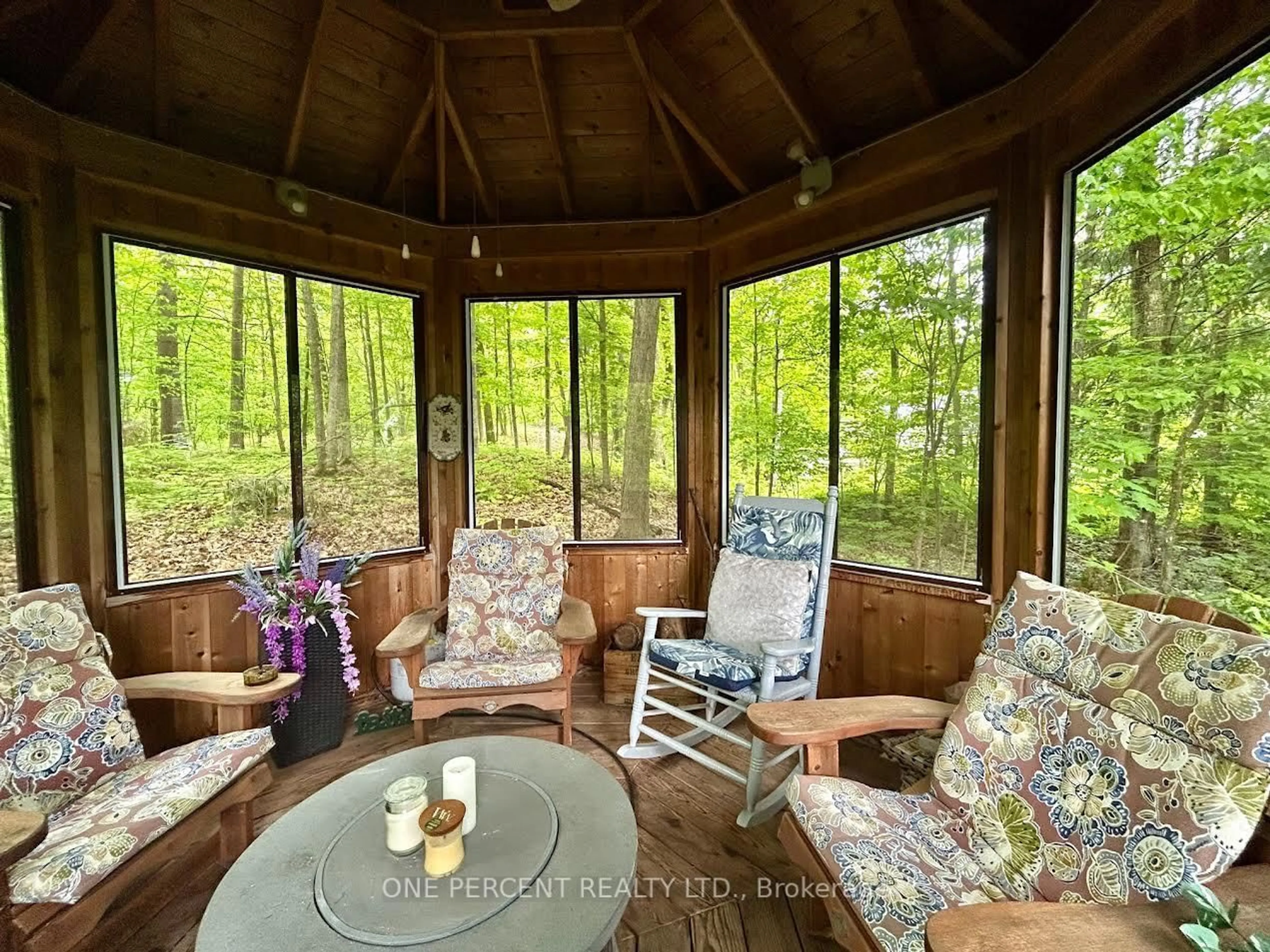 Patio, forest/trees view for 170 Tiffany Tr, Gravenhurst Ontario P1P 1A6
