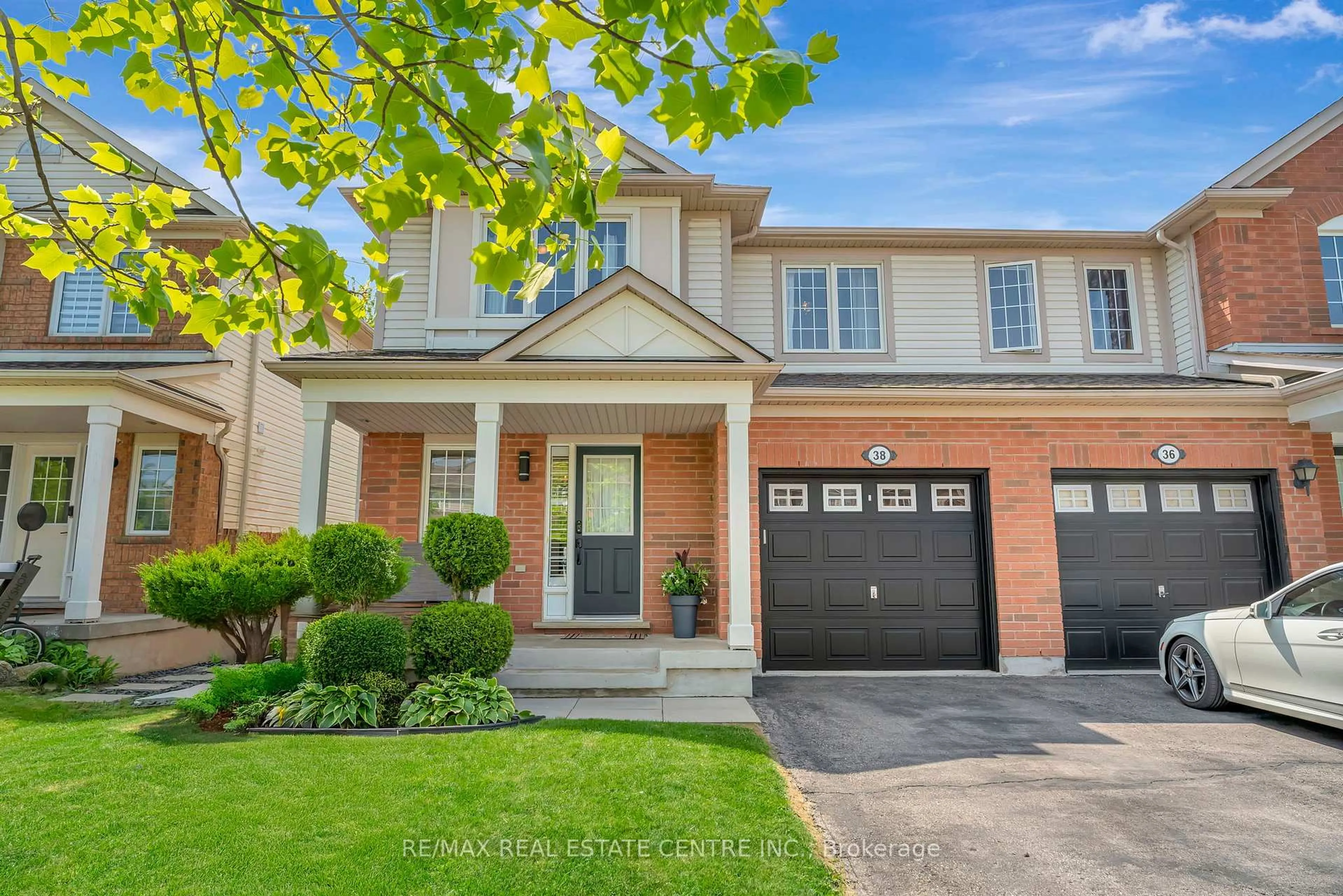Home with brick exterior material, street for 38 Garth Massey Dr, Cambridge Ontario N1T 2H2