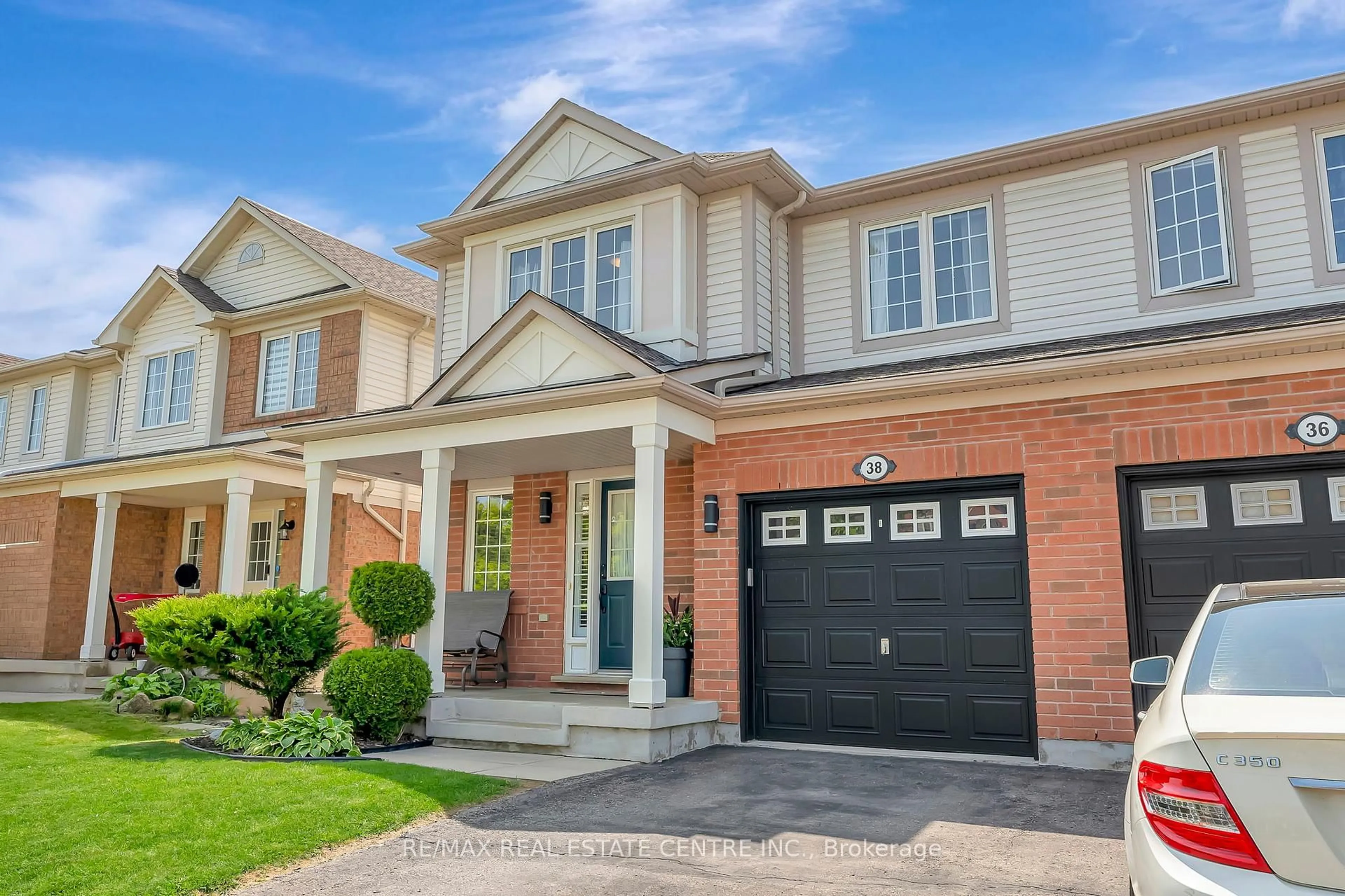 Home with brick exterior material, street for 38 Garth Massey Dr, Cambridge Ontario N1T 2H2