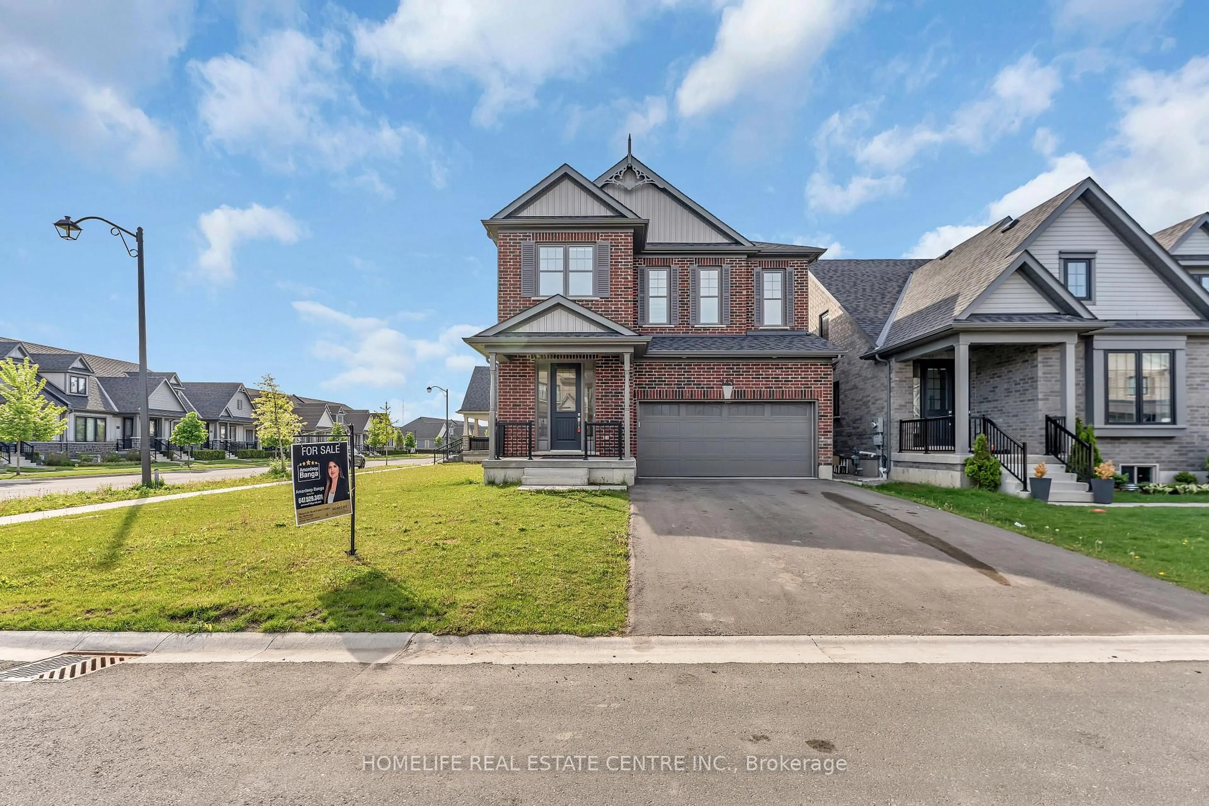 Home with brick exterior material, street for 343 Cullen Tr, Peterborough North Ontario K9H 0J9