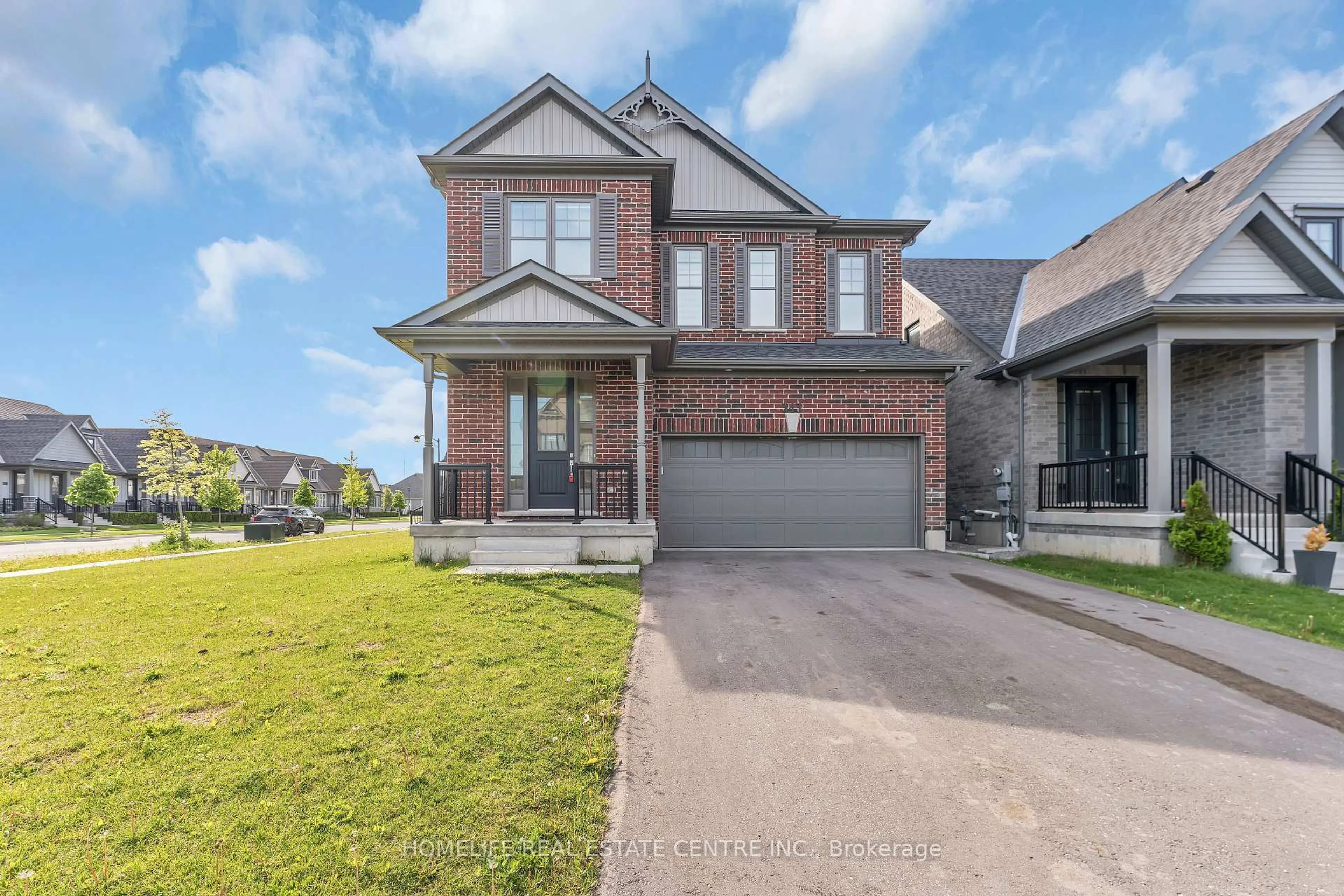 Home with brick exterior material, street for 343 Cullen Tr, Peterborough North Ontario K9H 0J9