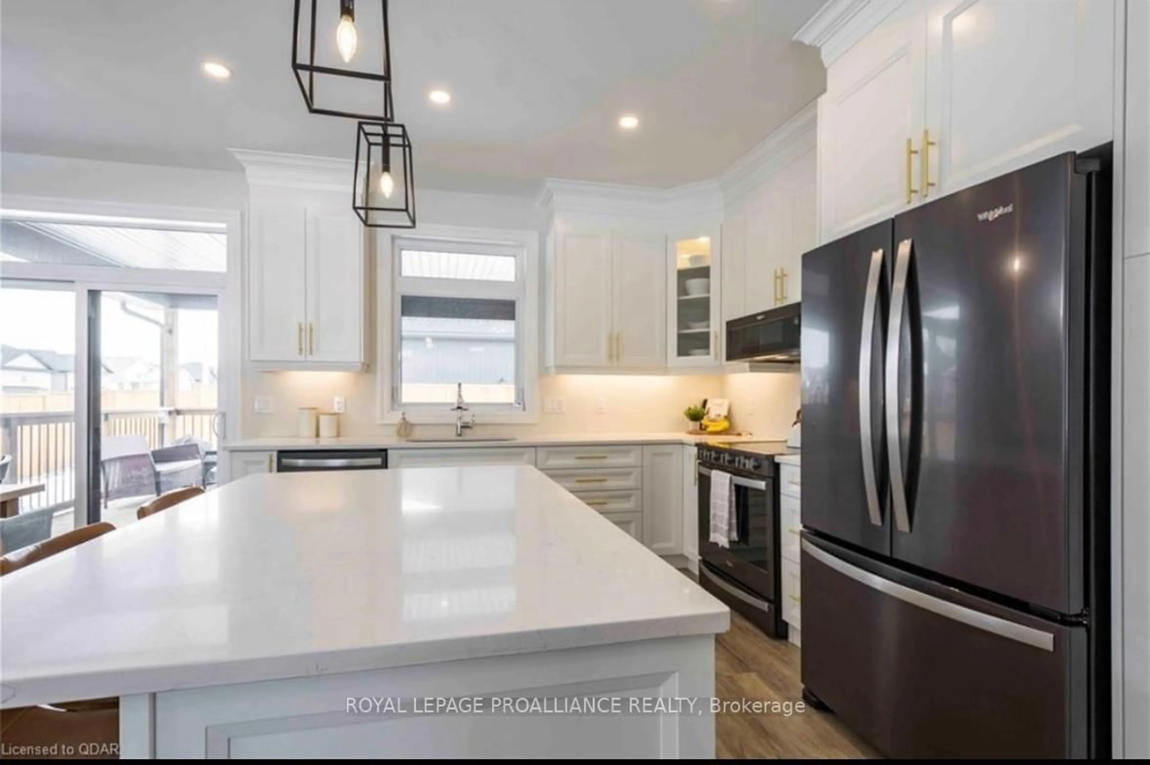 Open concept kitchen, ceramic/tile floor for 31 Mackenzie John Cres, Brighton Ontario K0K 1H0