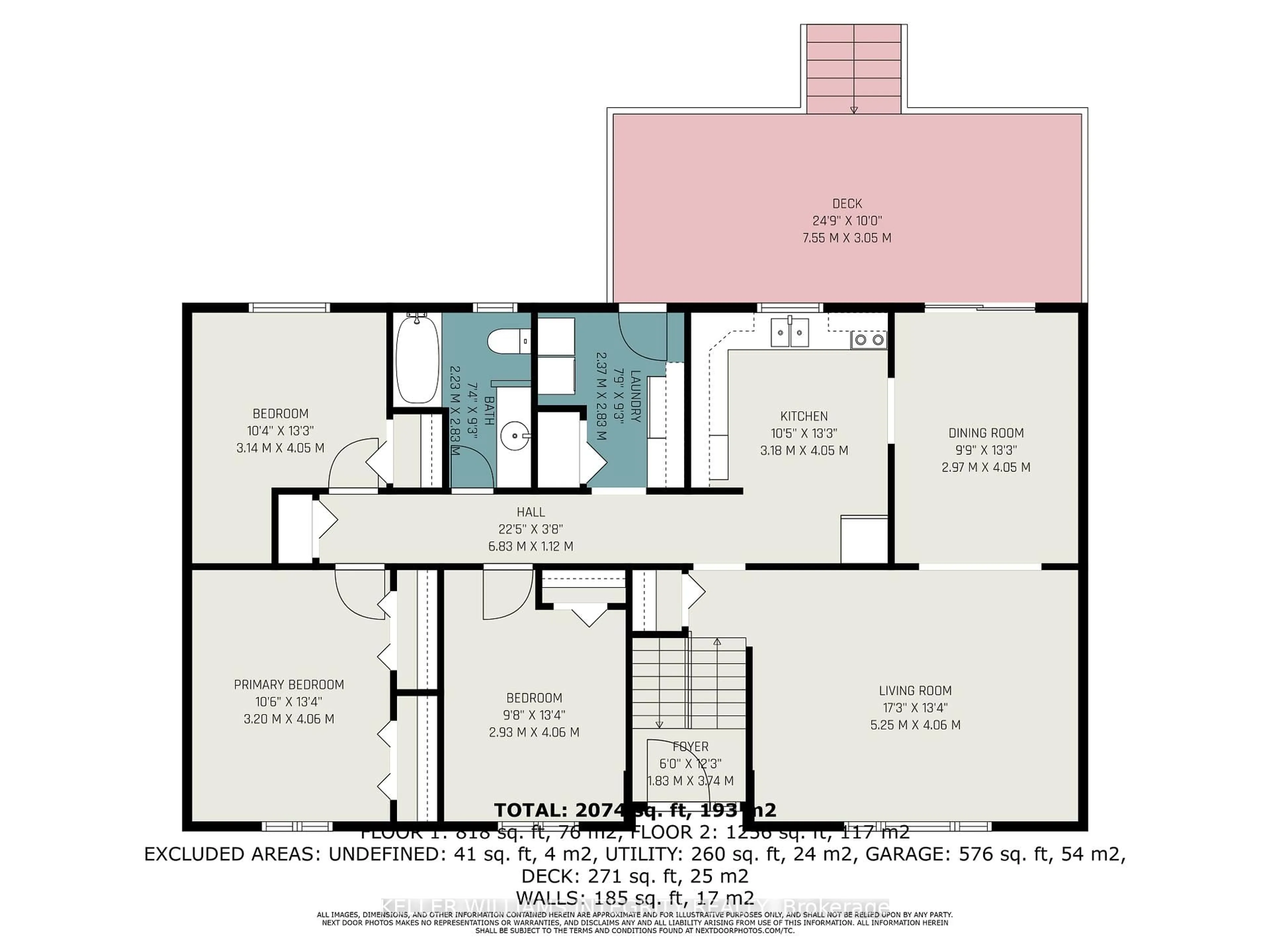 Floor plan for 187 Anglican Church Rd, Rideau Lakes Ontario K0G 1L0