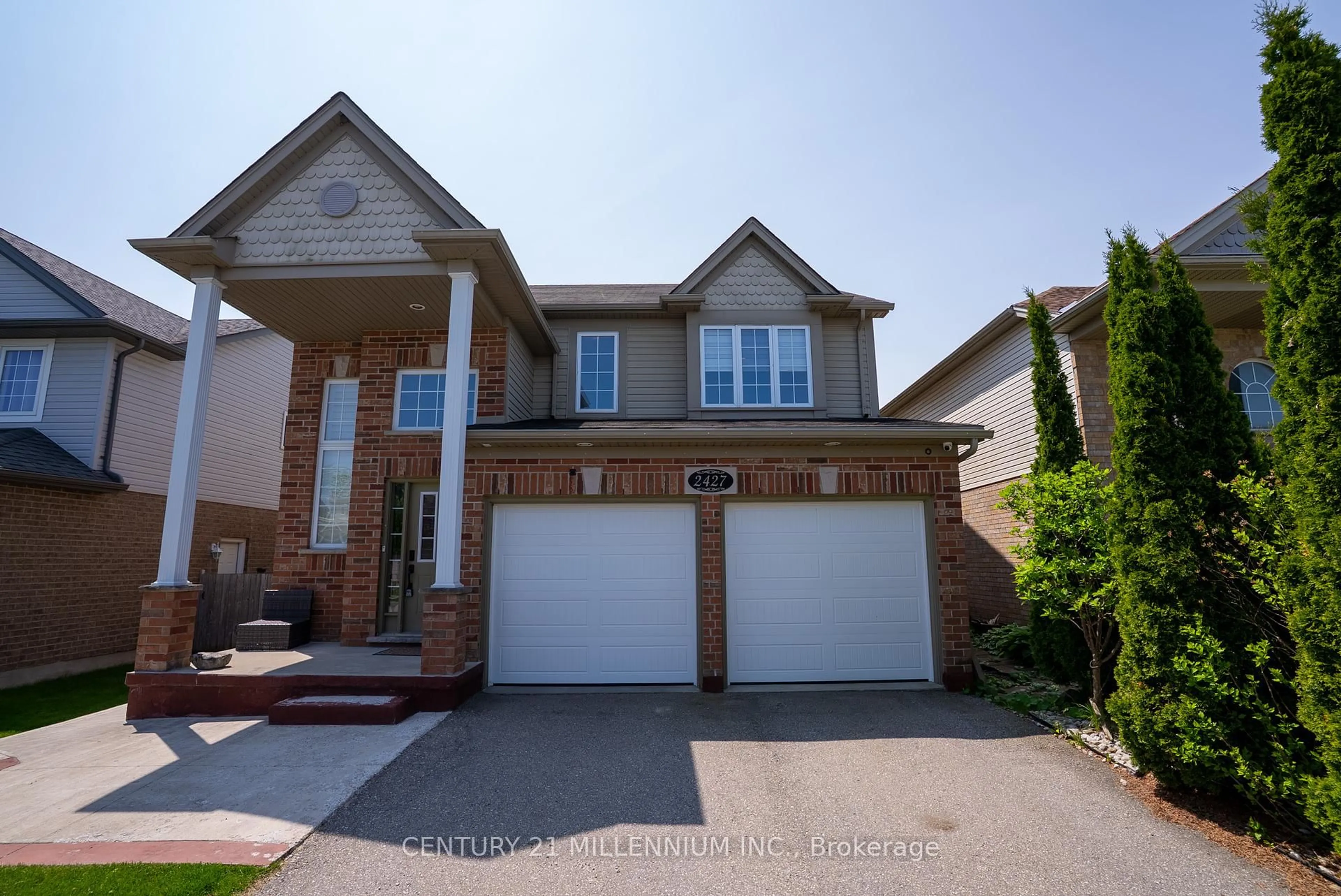 Home with brick exterior material, street for 2427 Asima Dr, London South Ontario N6M 0B3