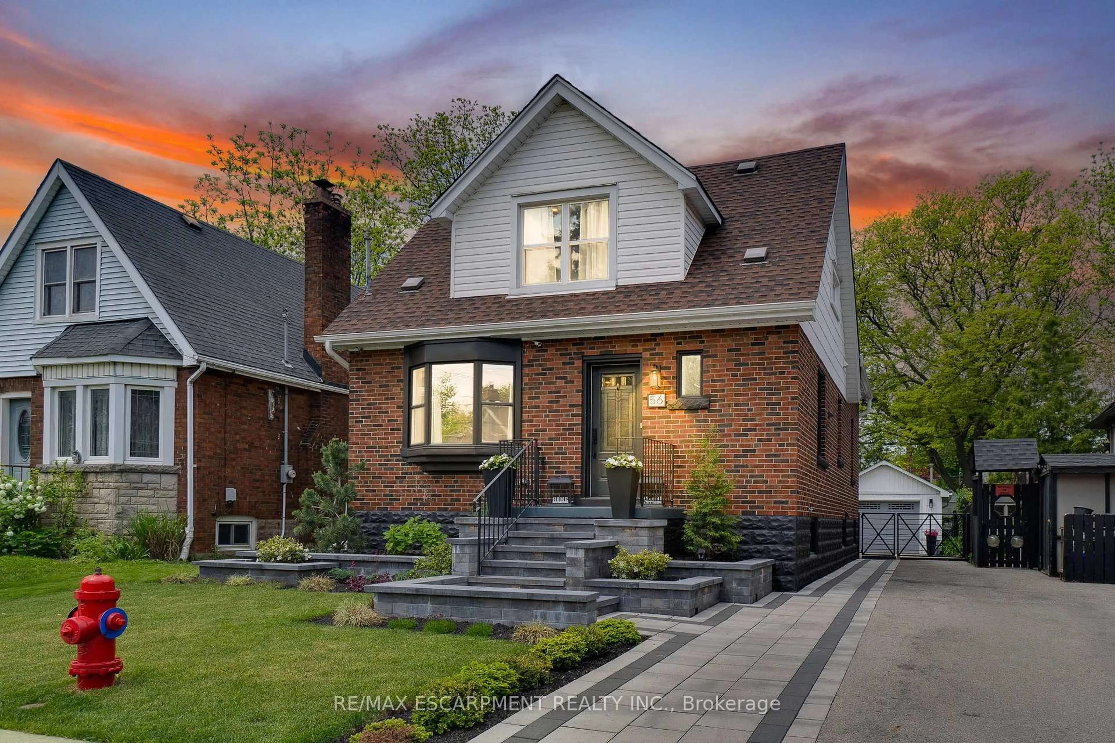 Home with brick exterior material, street for 56 Highcliffe Ave, Hamilton Ontario L9A 3L5