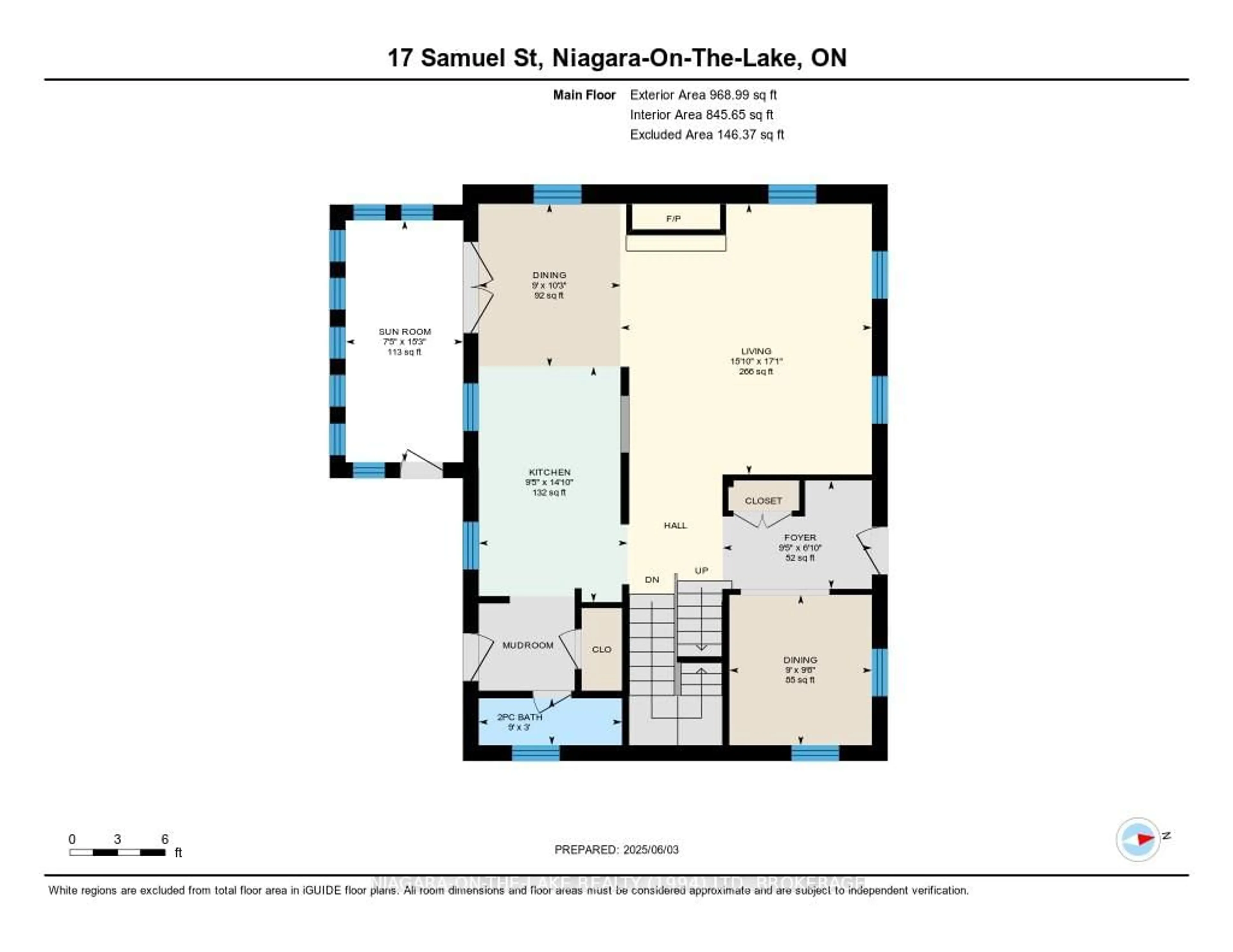 Floor plan for 17 Samuel St, Niagara-on-the-Lake Ontario L0S 1J0