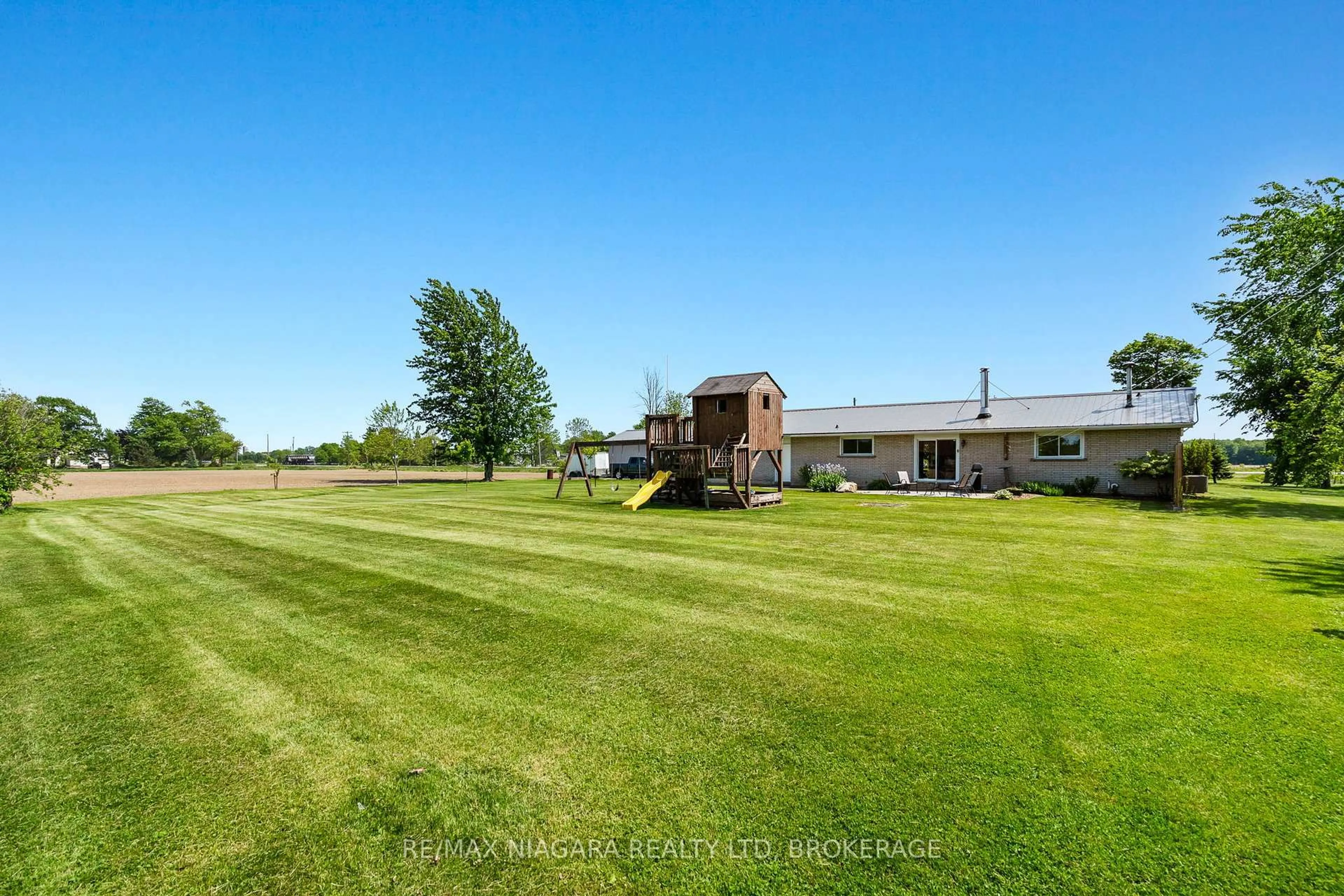 A pic from outside/outdoor area/front of a property/back of a property/a pic from drone, water/lake/river/ocean view for 41850 Forks Rd, Wainfleet Ontario L0S 1V0