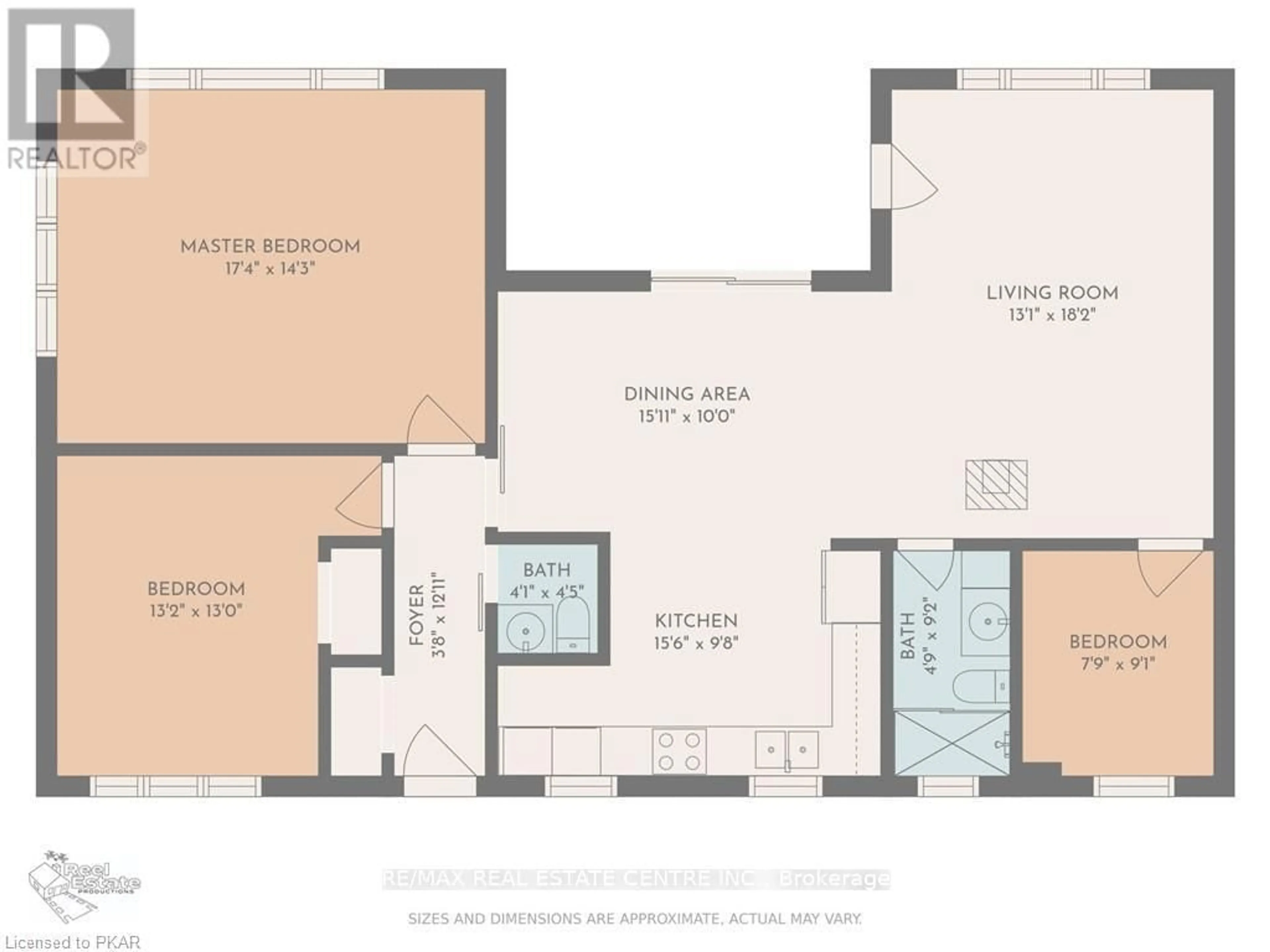 Floor plan for 3012 Greenwood Lane, Selwyn Ontario K0L 2H0