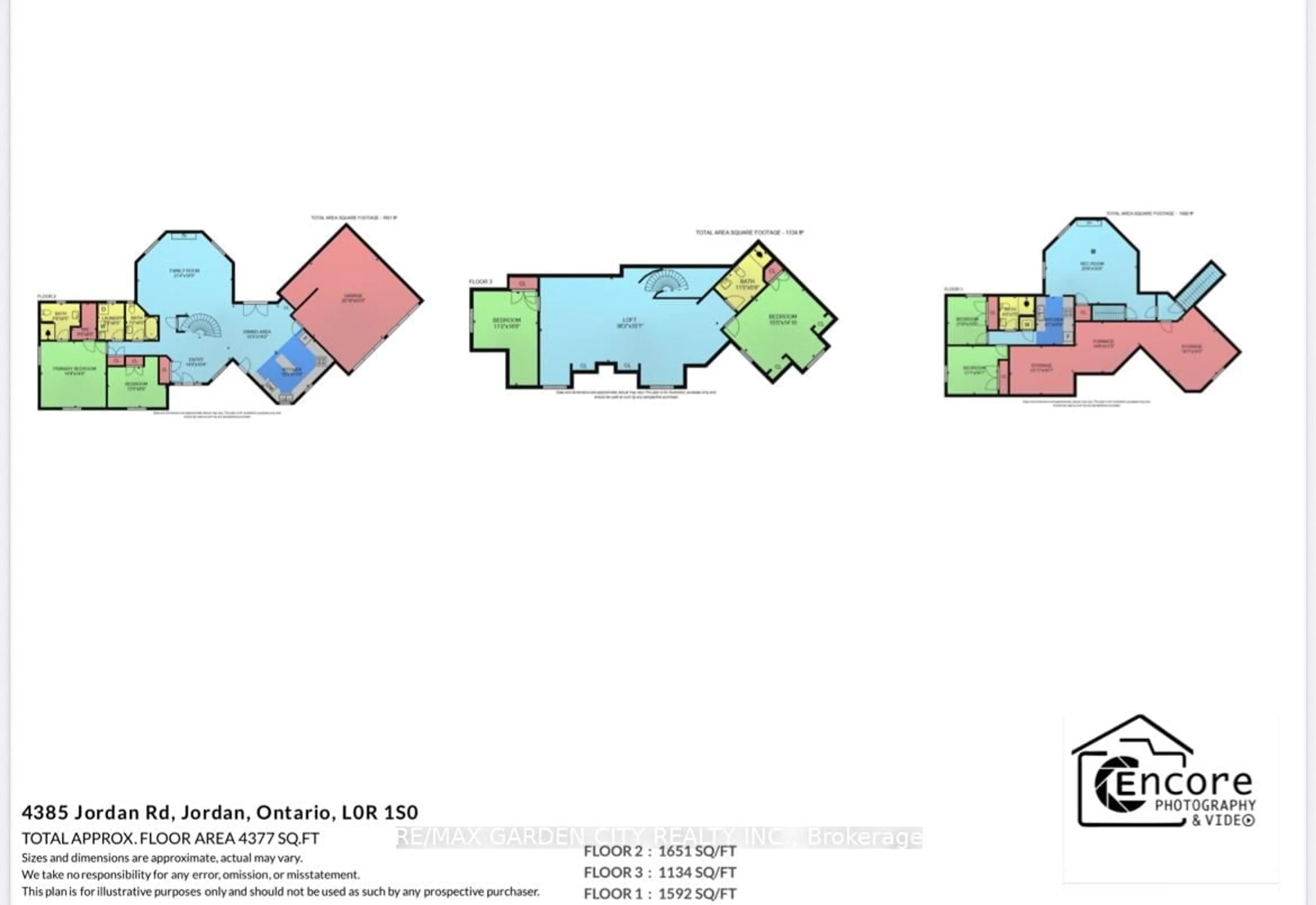 Floor plan for 4385 Jordan Rd, Lincoln Ontario L0R 1S0