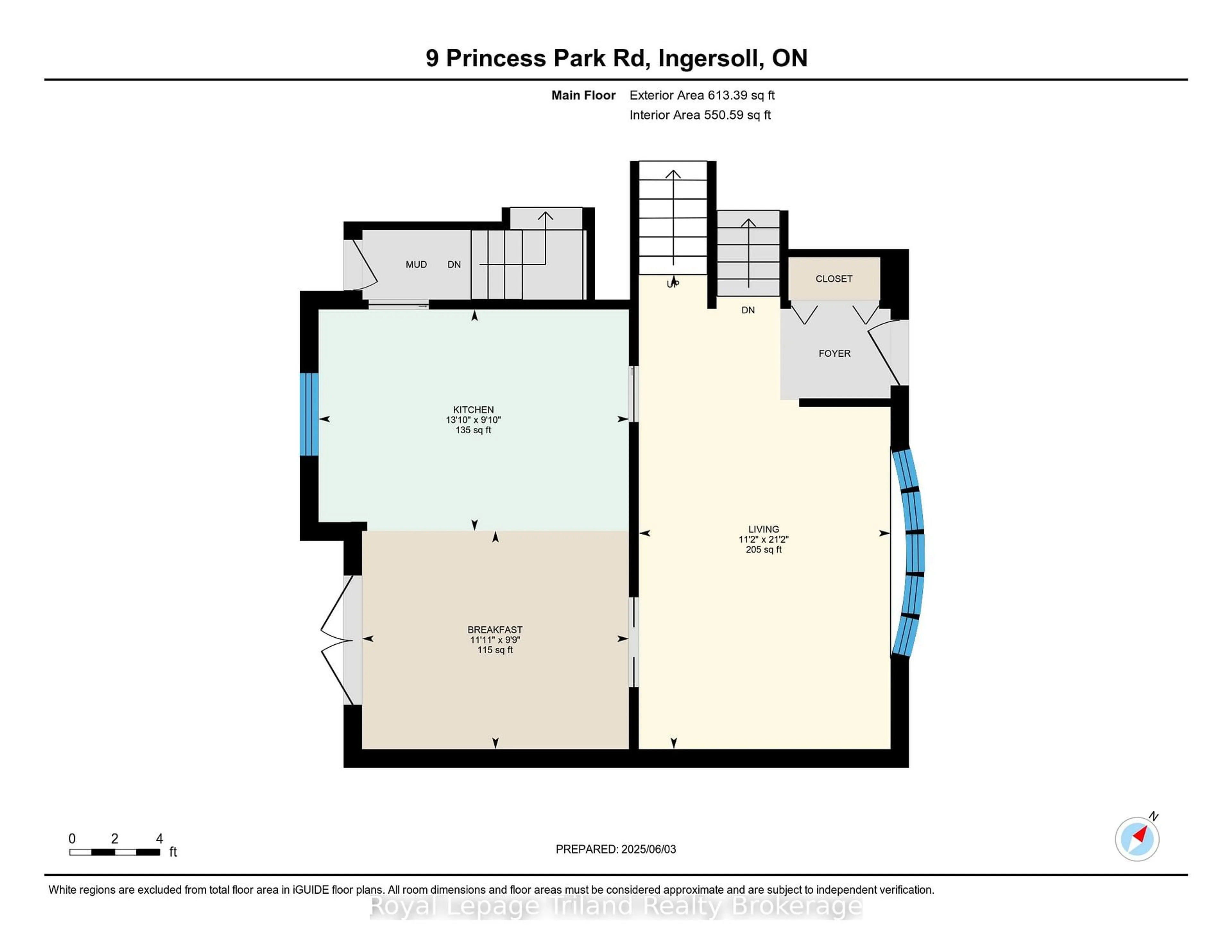 Floor plan for 9 Princess Park Rd, Ingersoll Ontario N5C 1X7