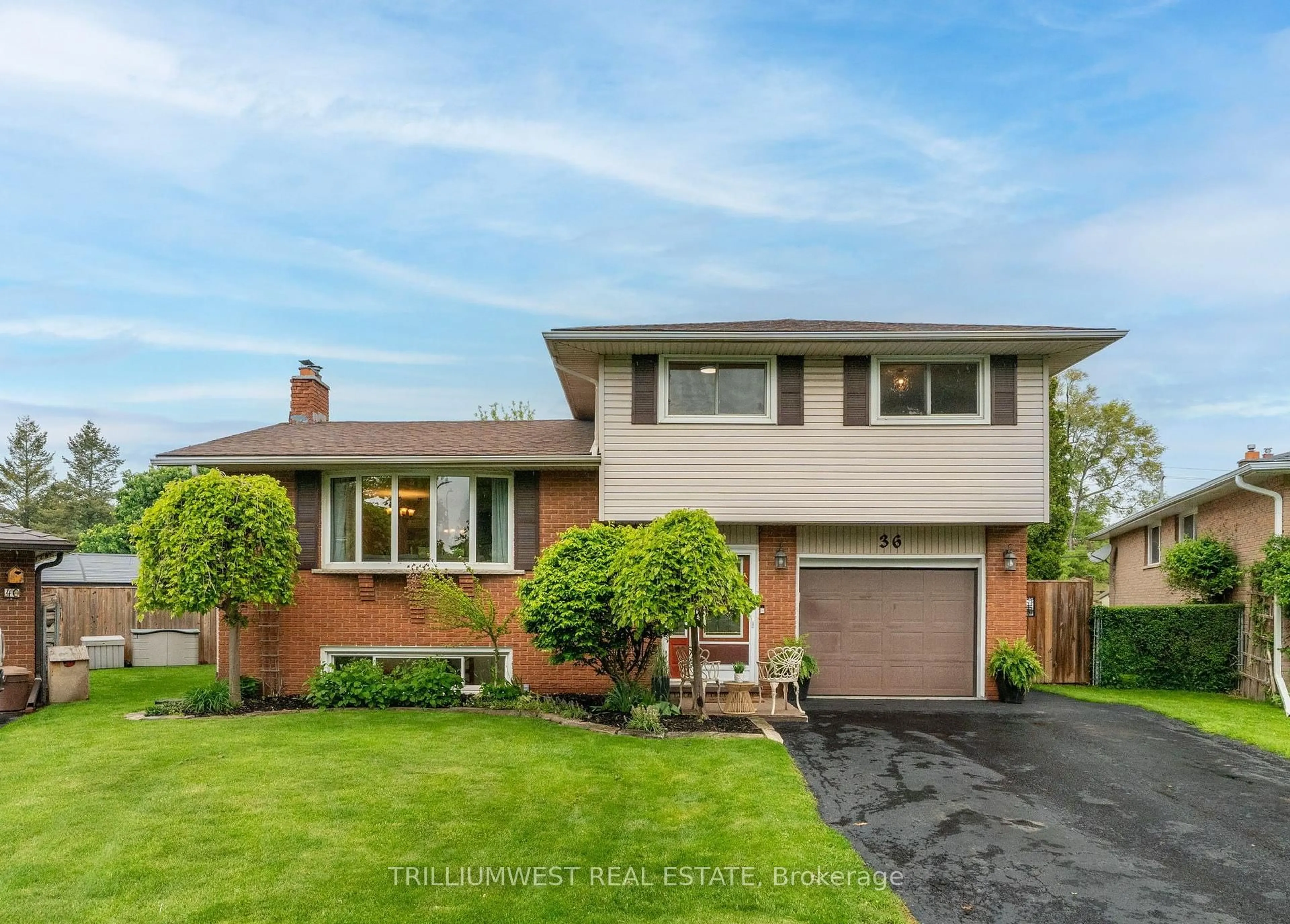 Home with brick exterior material, street for 36 Blackfriars Pl, Kitchener Ontario N2A 1M5