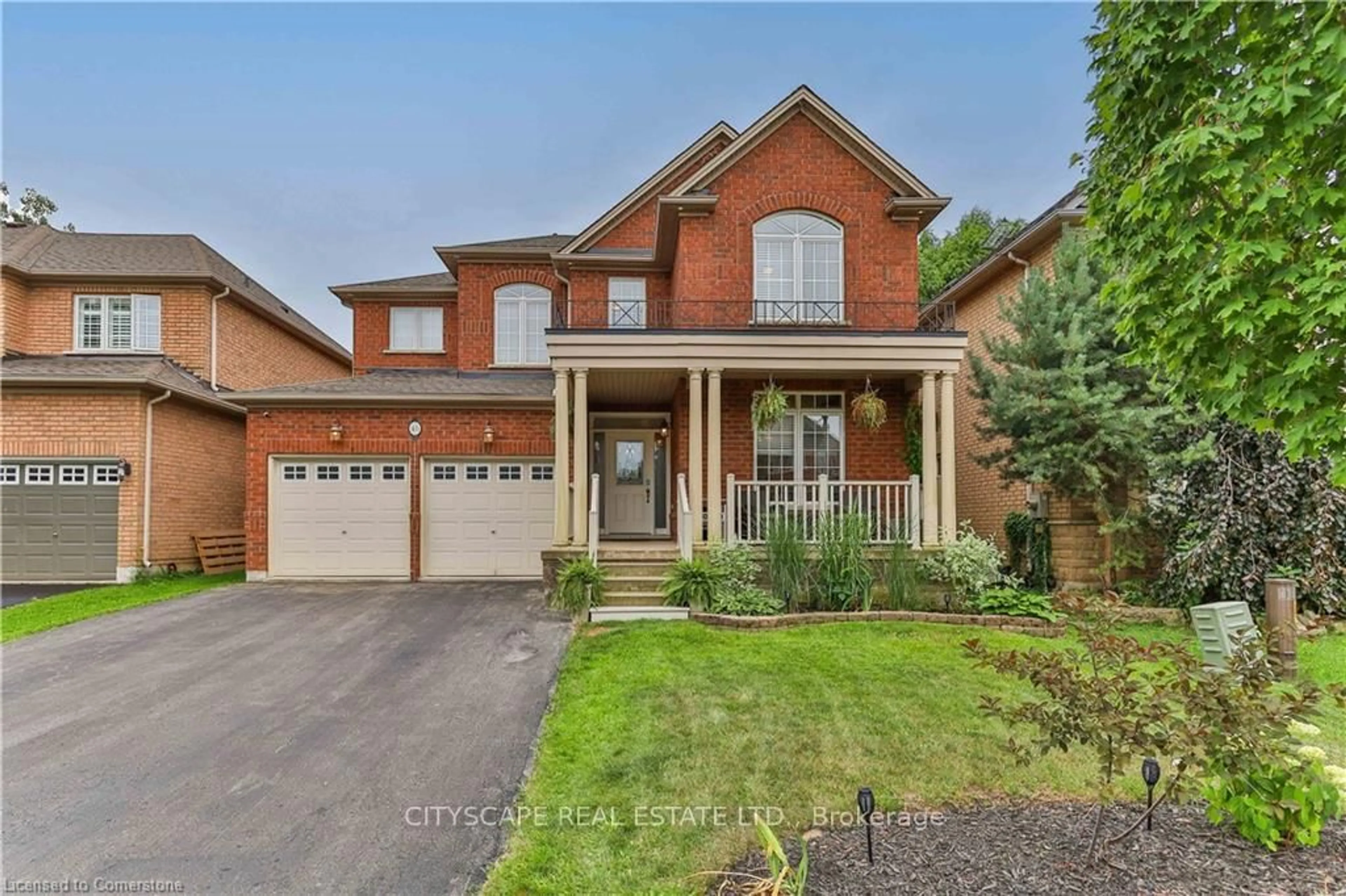 Home with brick exterior material, street for 46 Bridgenorth Cres, Hamilton Ontario L8E 6C1