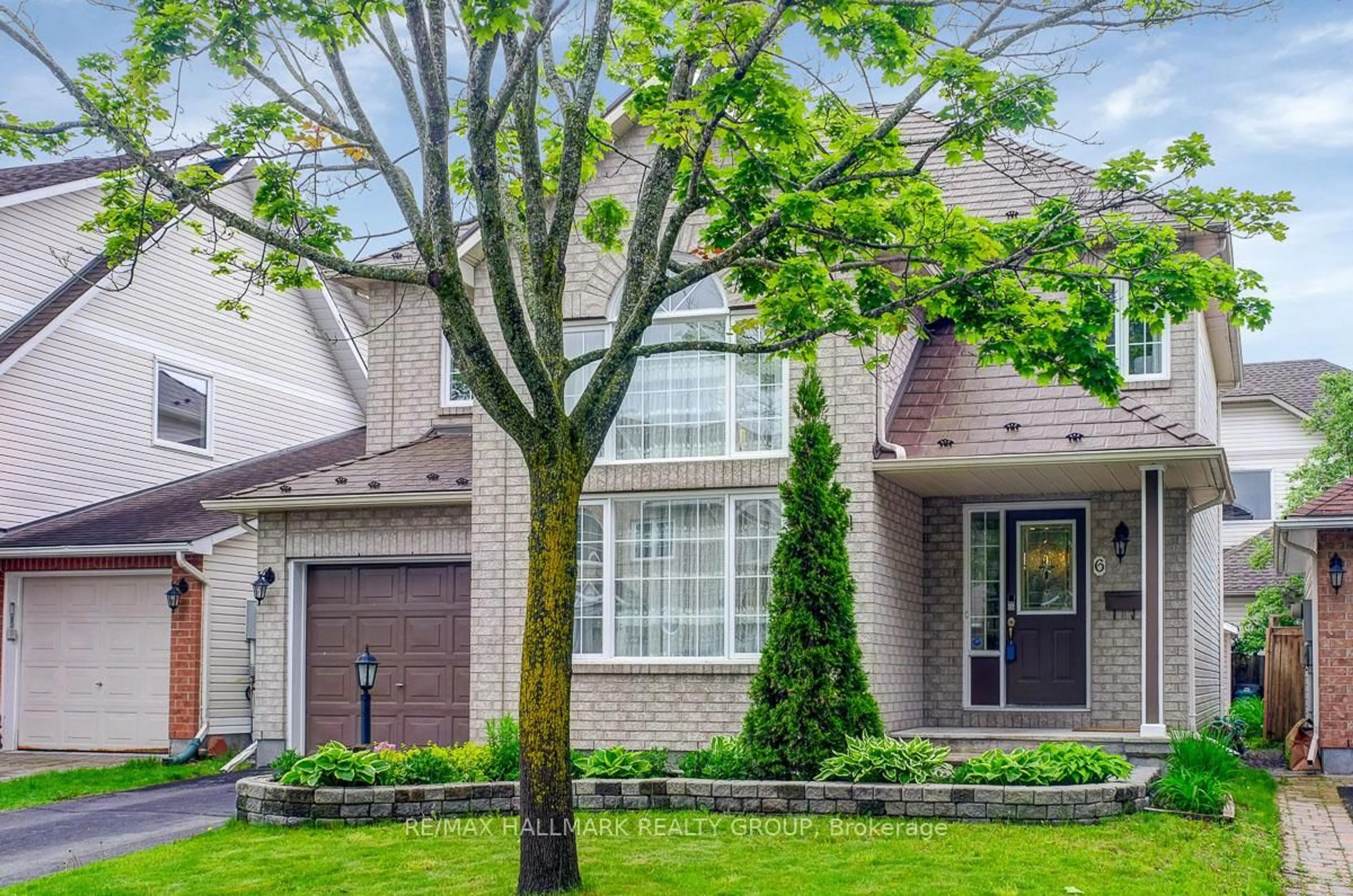 Home with brick exterior material, street for 6 Stonepointe Ave, Ottawa Ontario K2G 6G3