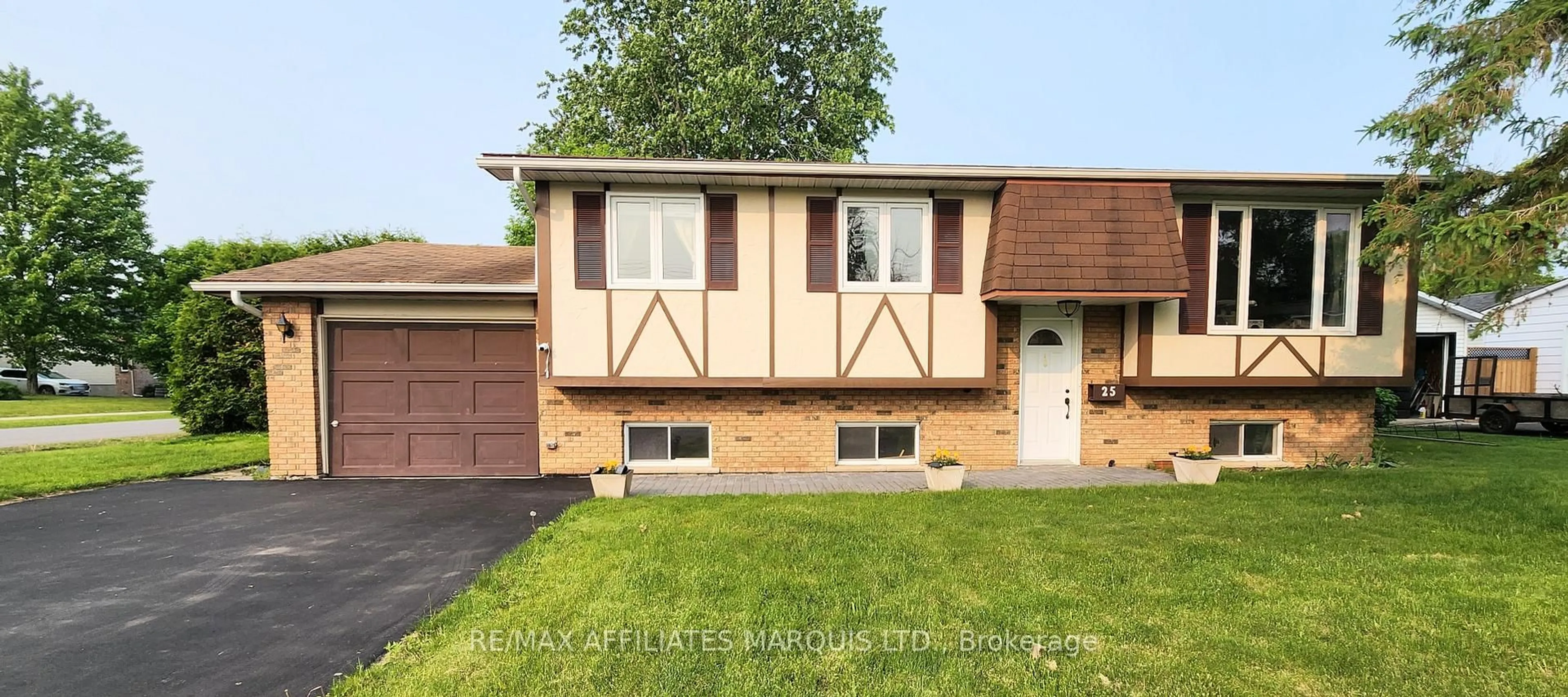 Home with brick exterior material, street for 25 Piercy St, South Stormont Ontario K0C 1M0