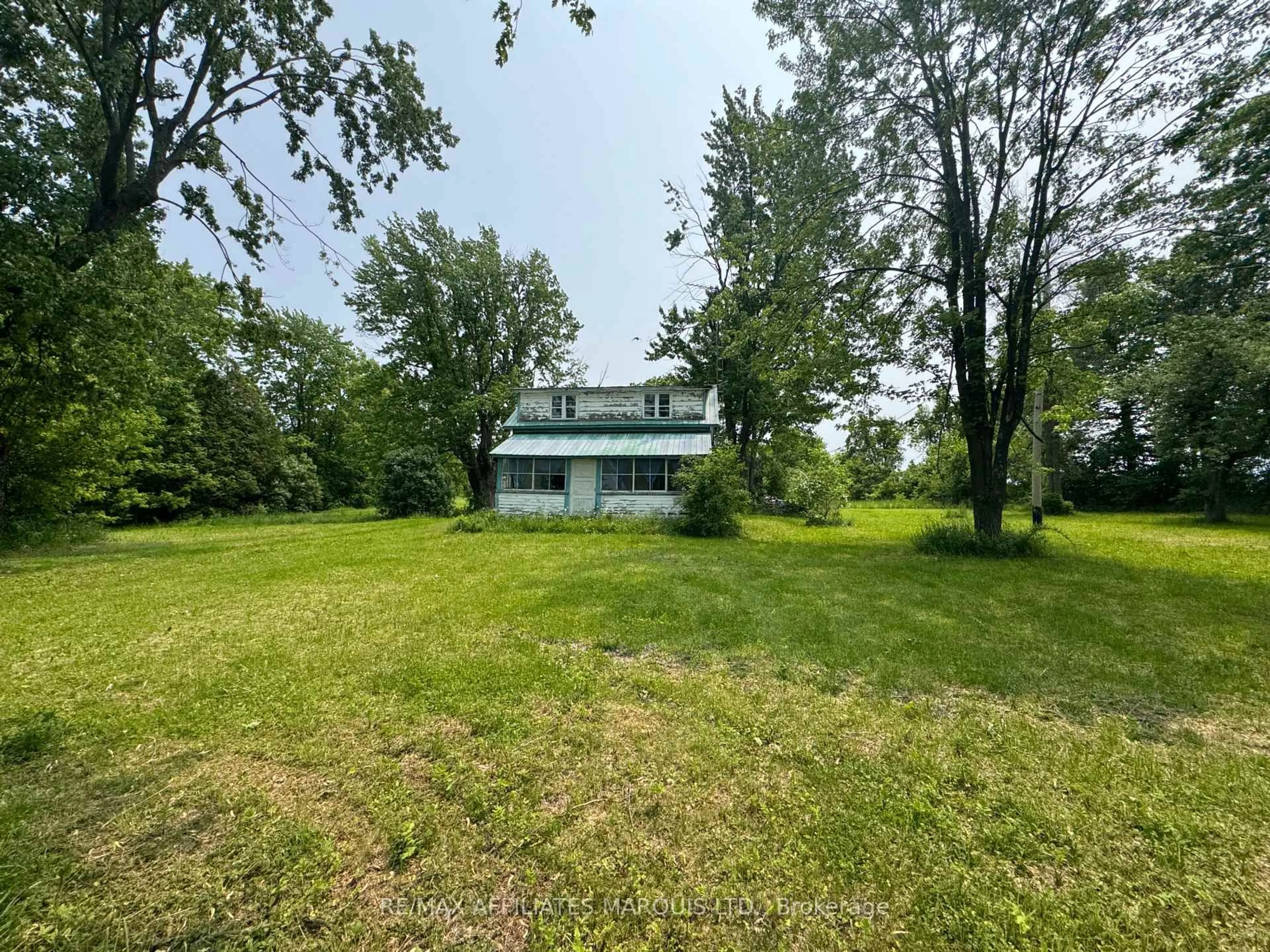 A pic from outside/outdoor area/front of a property/back of a property/a pic from drone, water/lake/river/ocean view for 19446 Gore Rd, South Glengarry Ontario K0C 2E0
