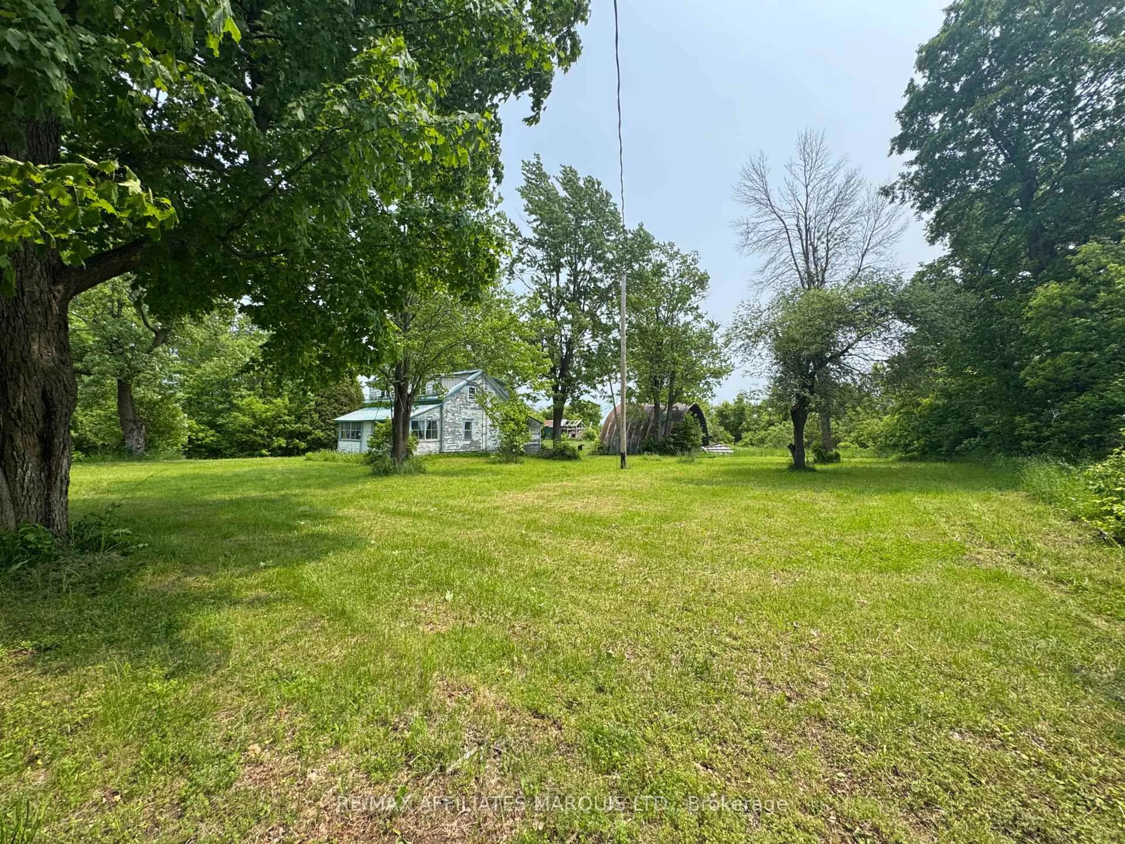 A pic from outside/outdoor area/front of a property/back of a property/a pic from drone, forest/trees view for 19446 Gore Rd, South Glengarry Ontario K0C 2E0