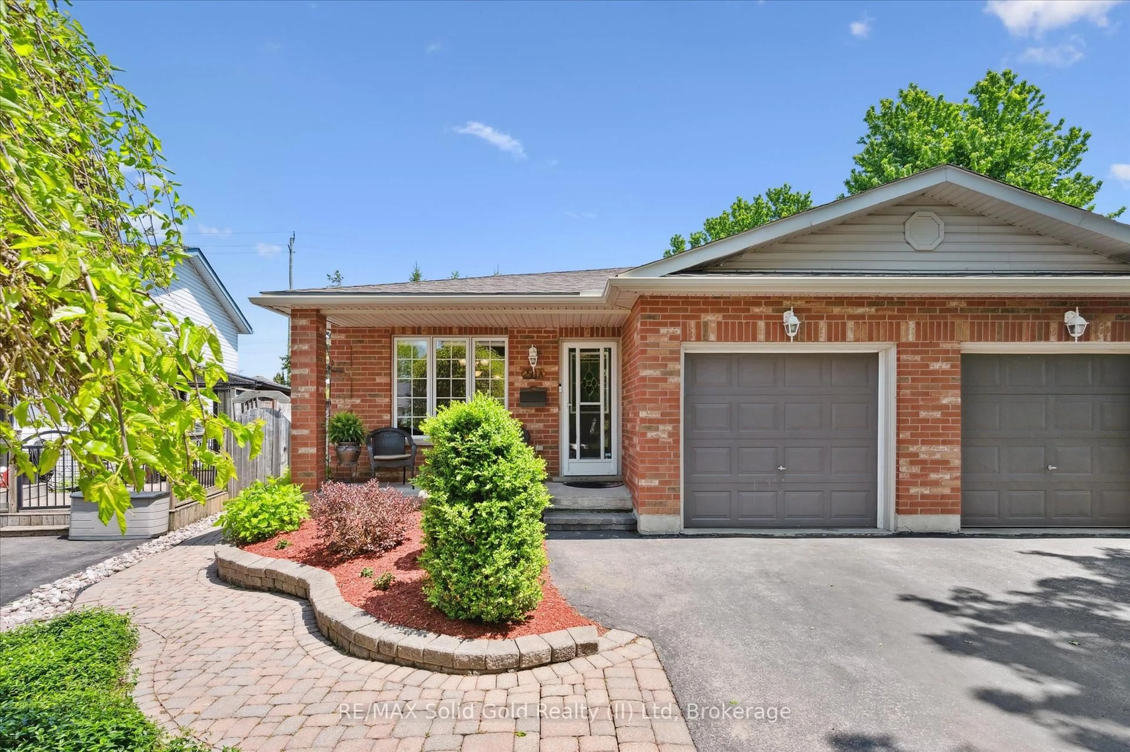 Home with brick exterior material, street for 250A Inverhuron Cres Cres, Waterloo Ontario N2V 2H5