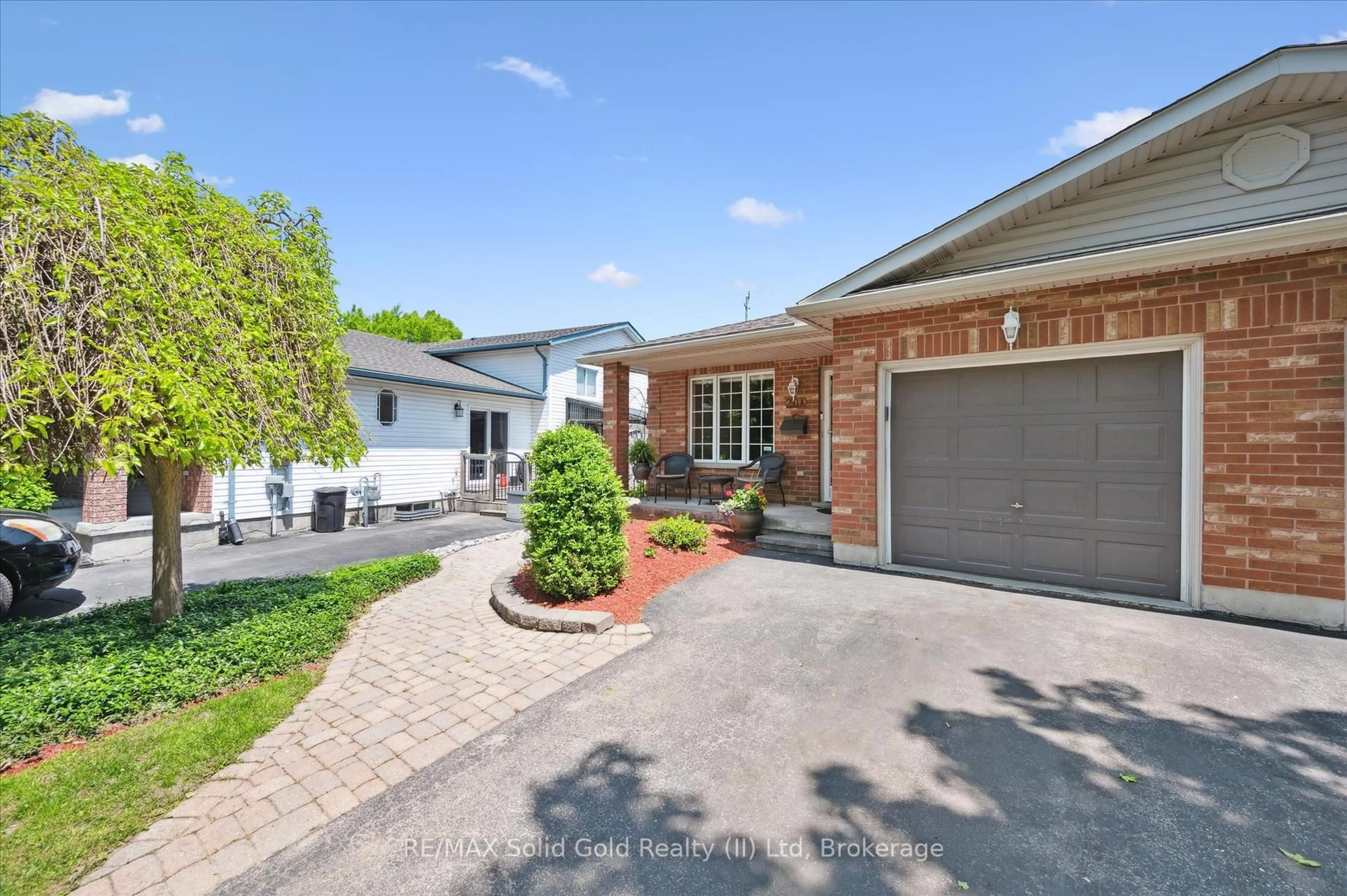 Home with brick exterior material, street for 250A Inverhuron Cres Cres, Waterloo Ontario N2V 2H5
