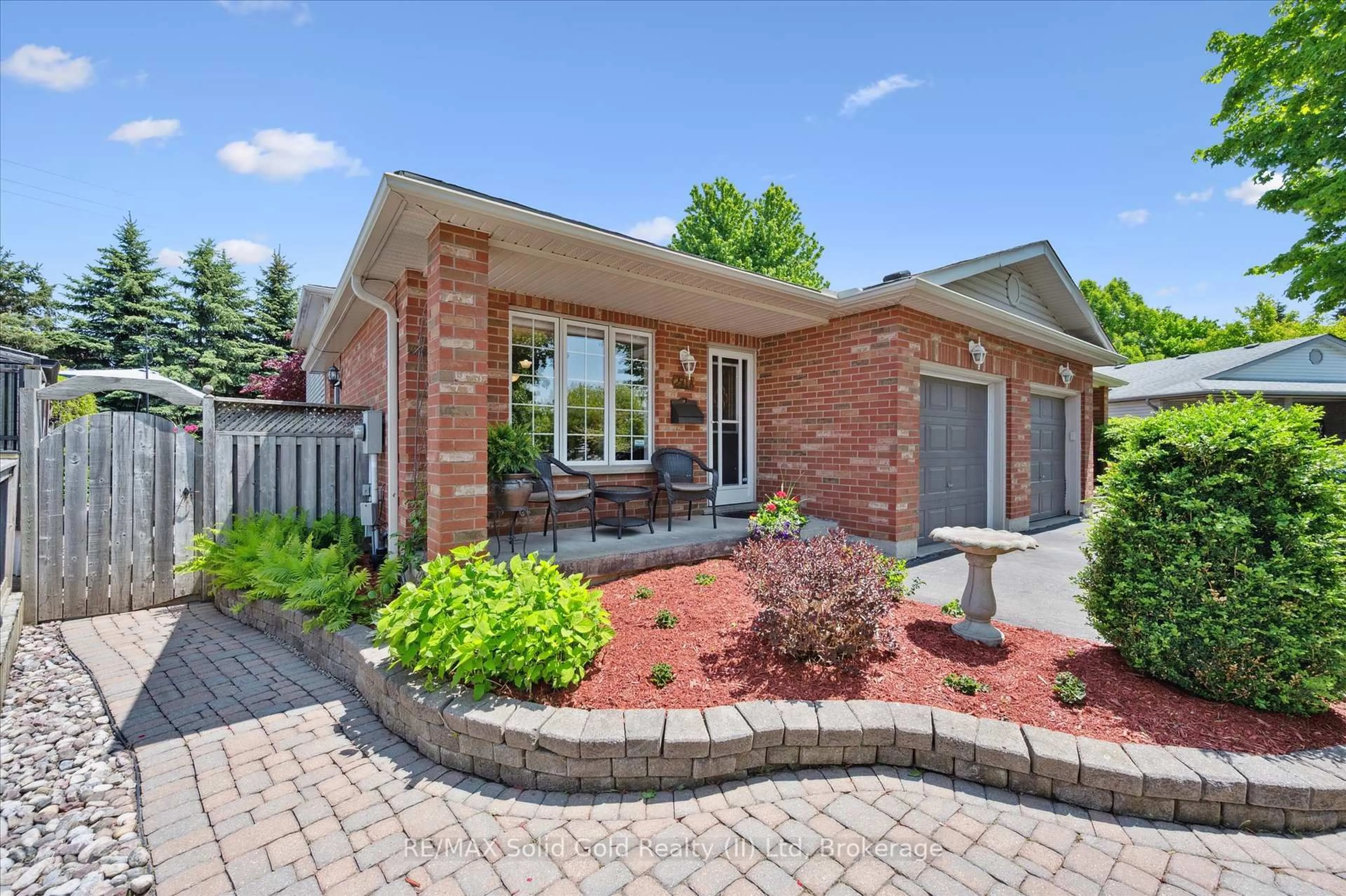Home with brick exterior material, street for 250A Inverhuron Cres Cres, Waterloo Ontario N2V 2H5