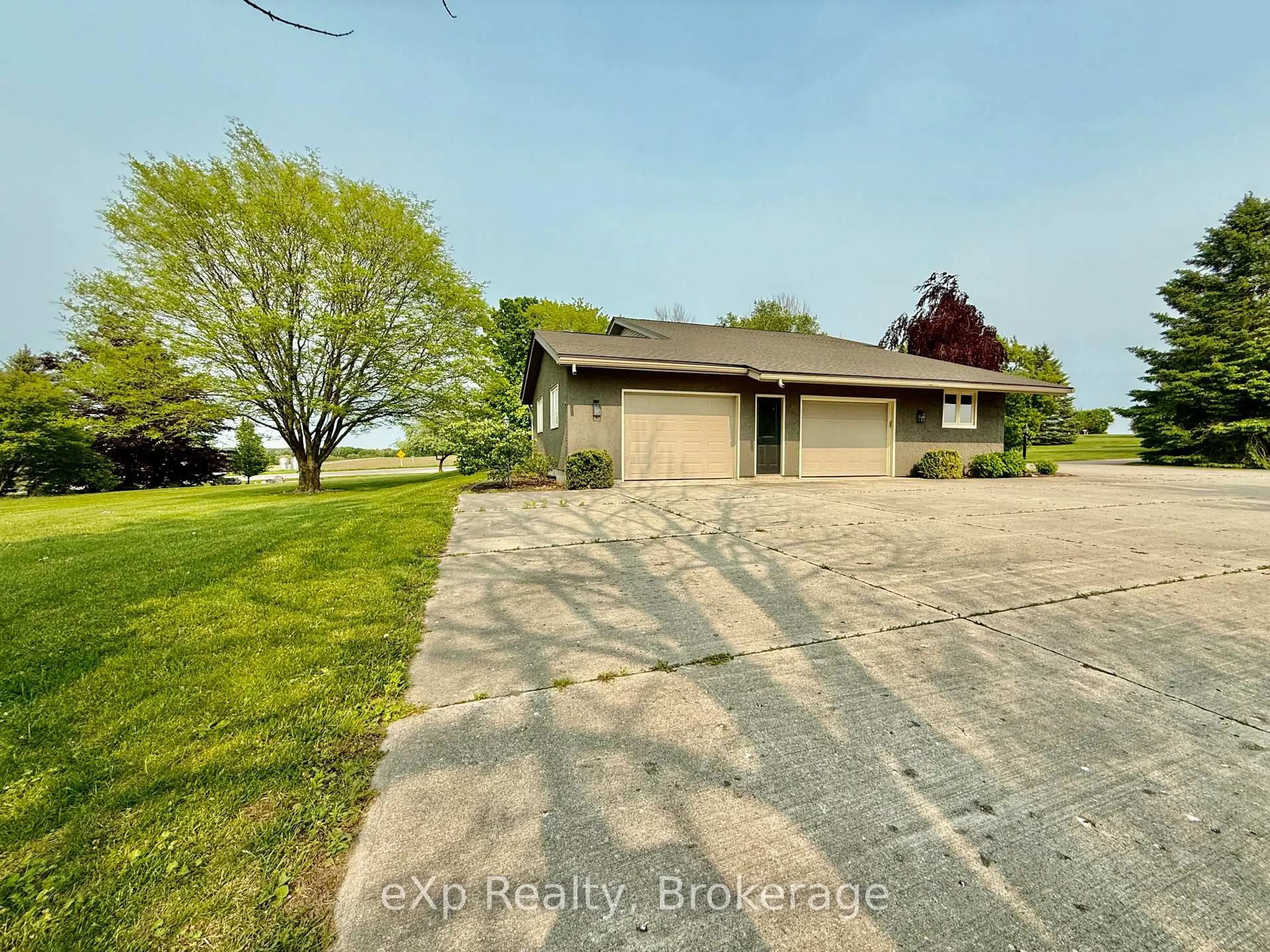 A pic from outside/outdoor area/front of a property/back of a property/a pic from drone, unknown for 93 Sideroad 40, South Bruce Ontario N0G 2J0