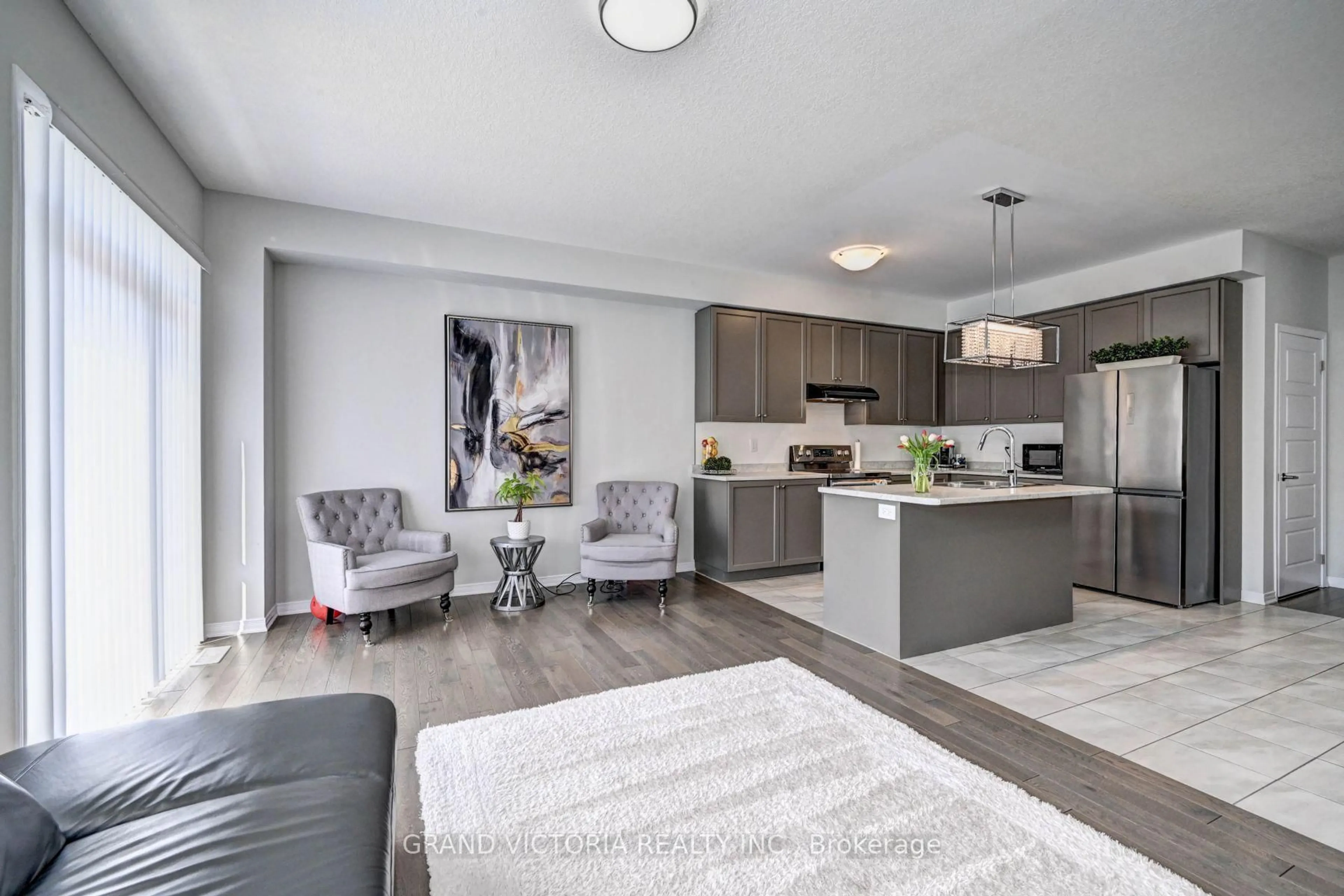 Open concept kitchen, unknown for 55 Blacksmith Dr, Woolwich Ontario N0B 1M0