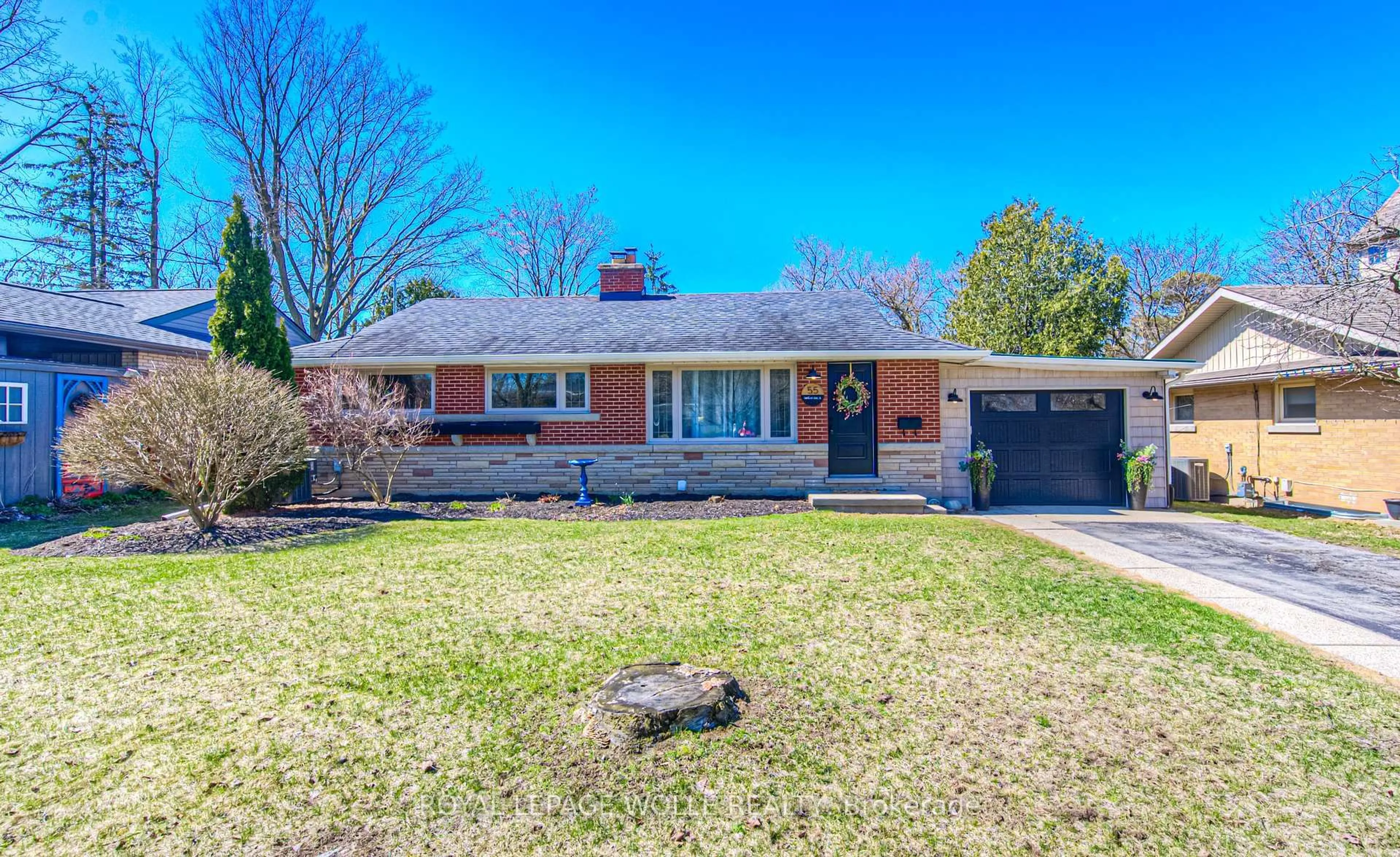 Home with brick exterior material, street for 55 Cardinal Cres, Waterloo Ontario N2J 2E6