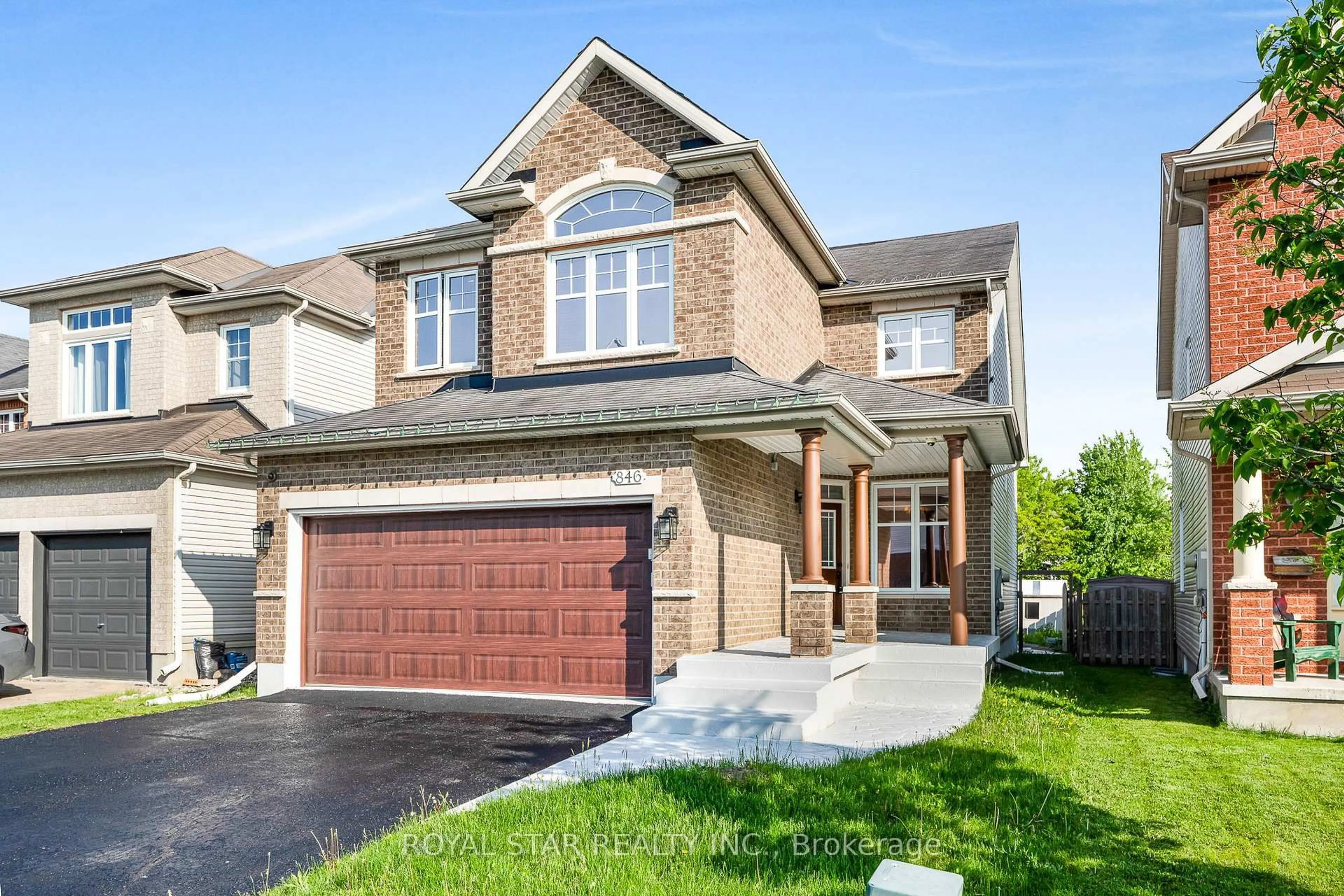 Home with brick exterior material, street for 846 Feather Moss Way, Ottawa Ontario K1V 1X2