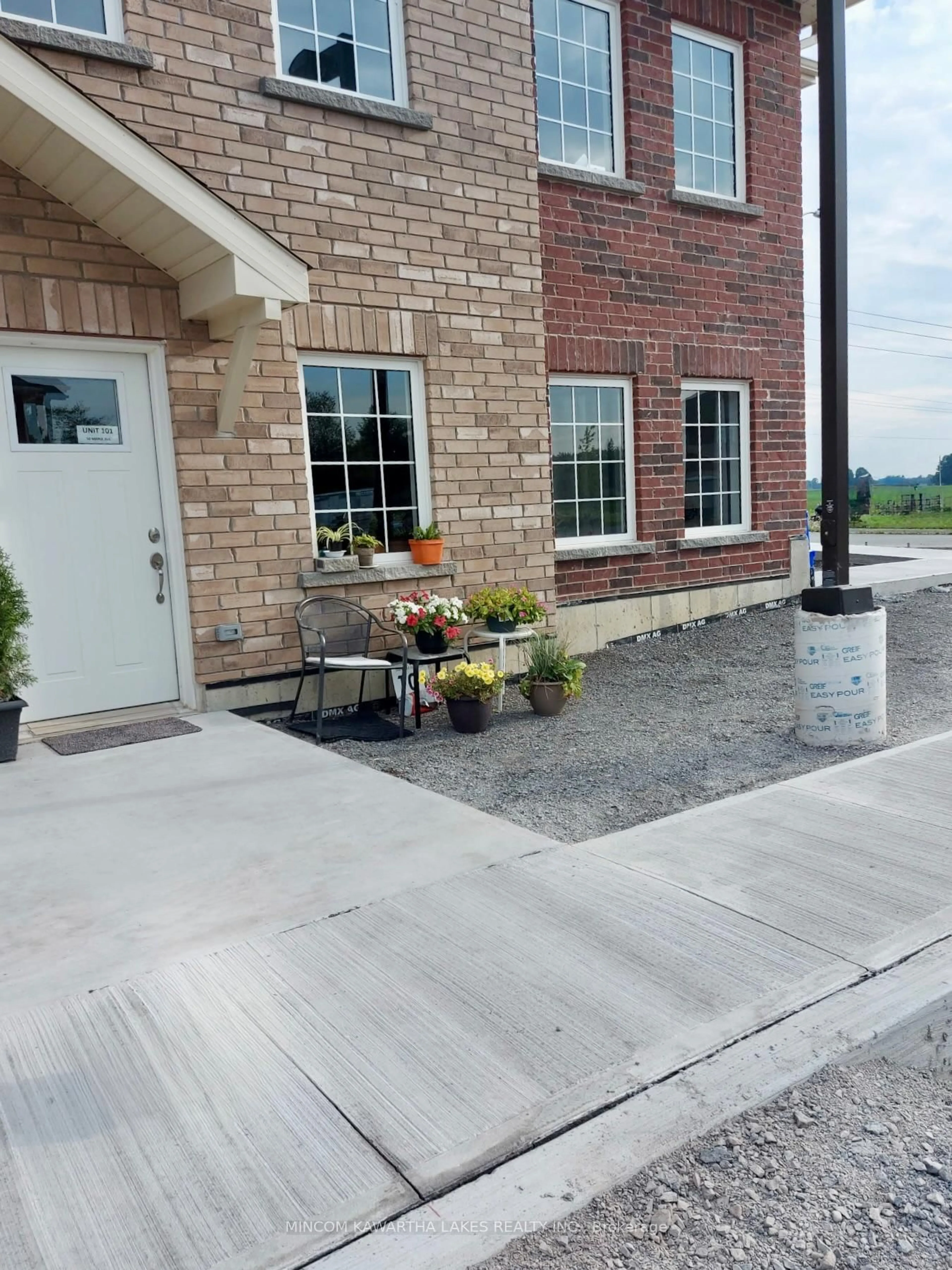 Patio, street for 50 Maple Ave #101, Asphodel-Norwood Ontario K0L 2V0