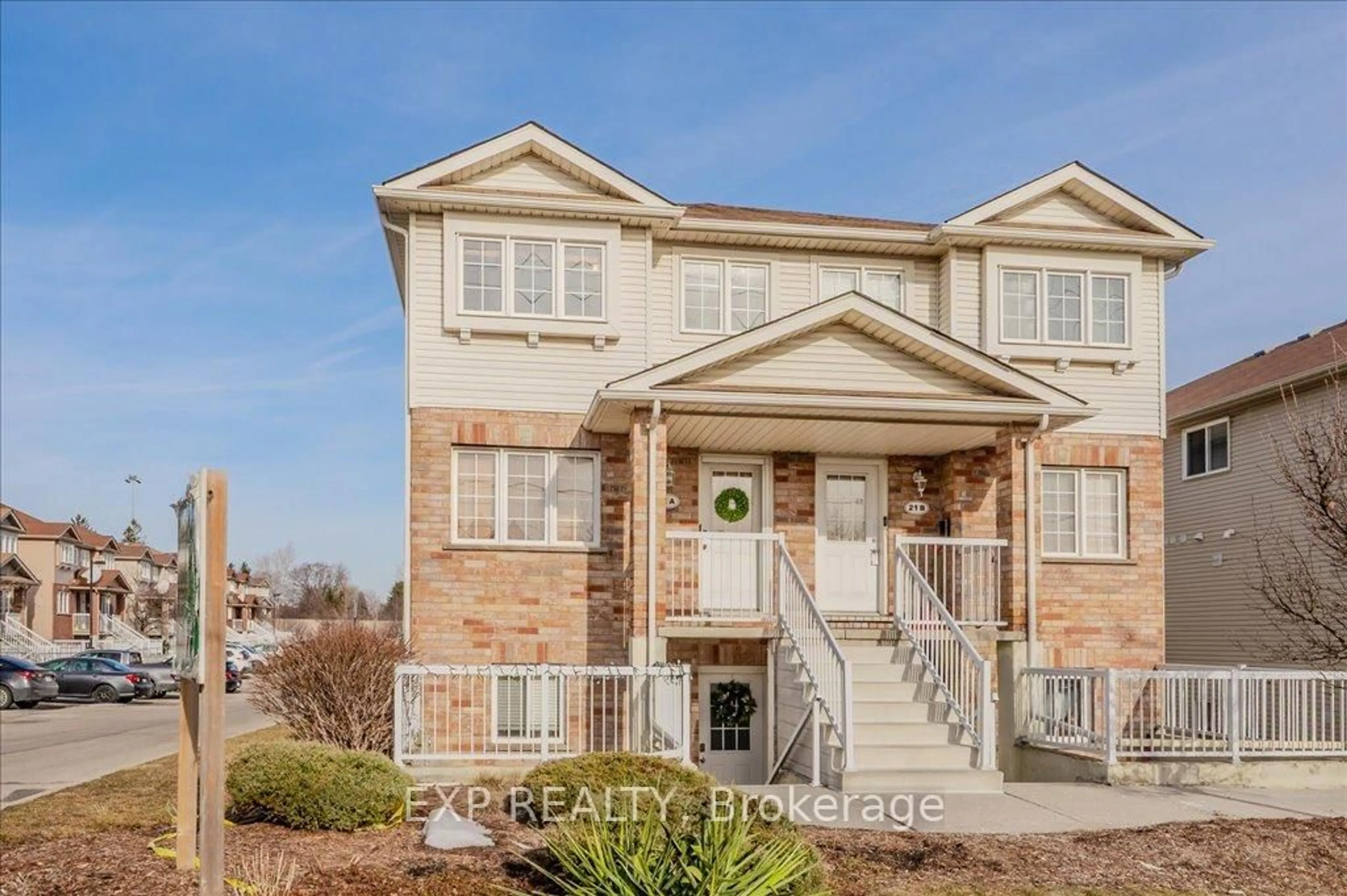 Home with brick exterior material, street for 50 Howe Dr #21A, Kitchener Ontario N2E 0A3