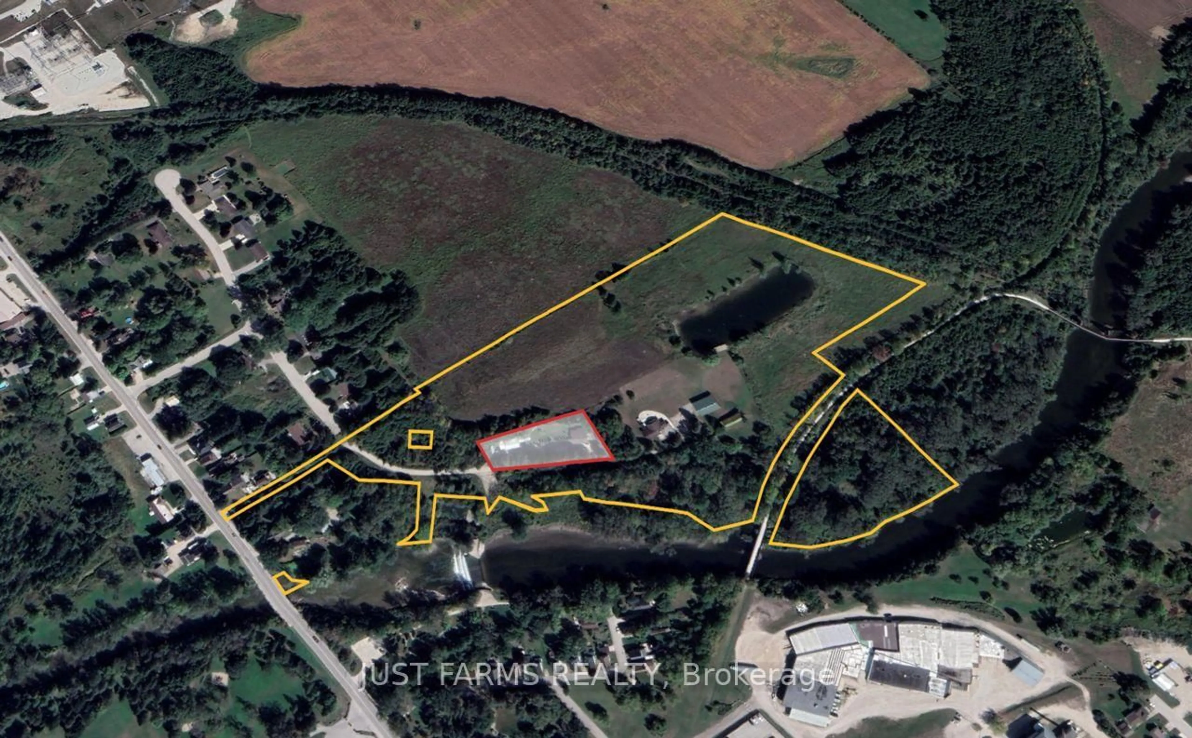 Picture of a map for 837 7th Ave, Hanover Ontario N4N 2K3
