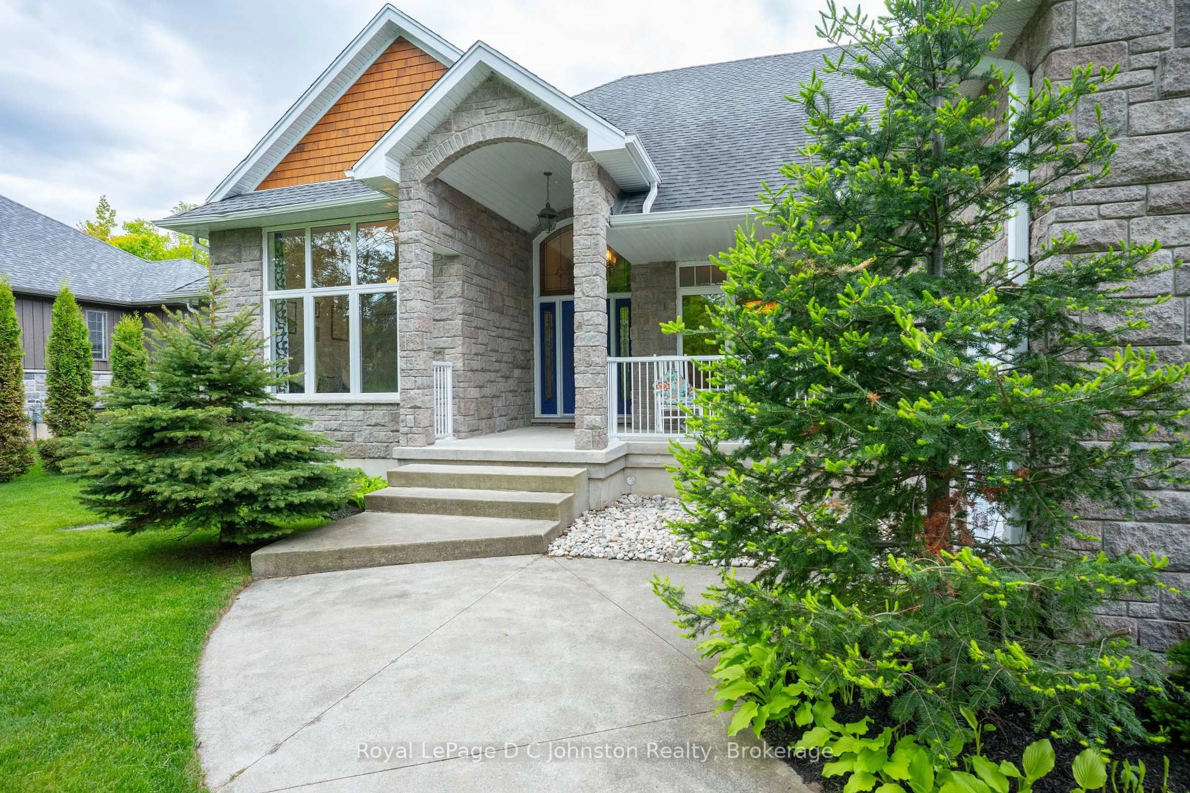Home with brick exterior material, street for 32 Pegasus Trails, Saugeen Shores Ontario N0H 2C6