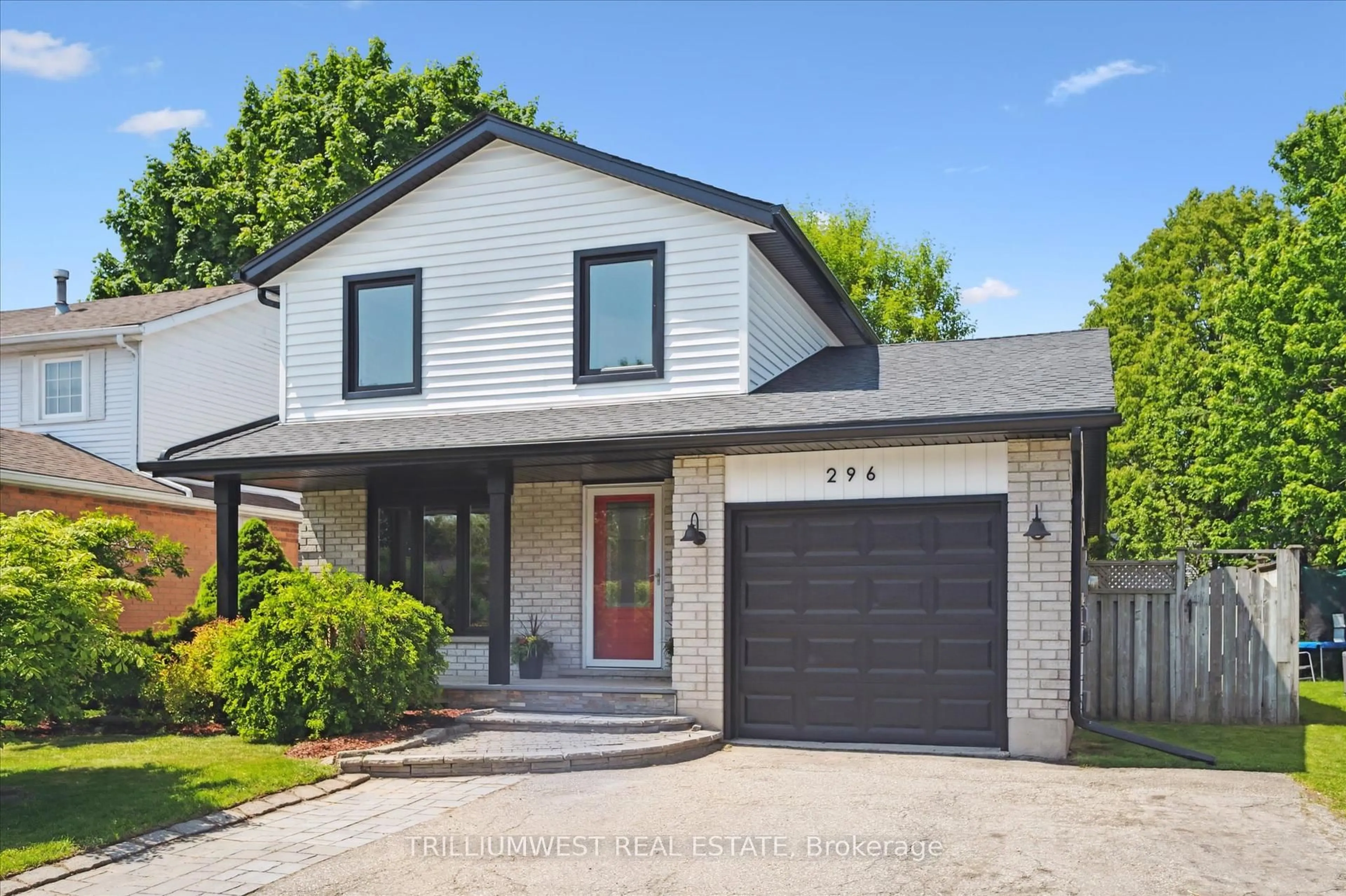 Home with vinyl exterior material, street for 296 Conservation Dr, Waterloo Ontario N2V 1V5