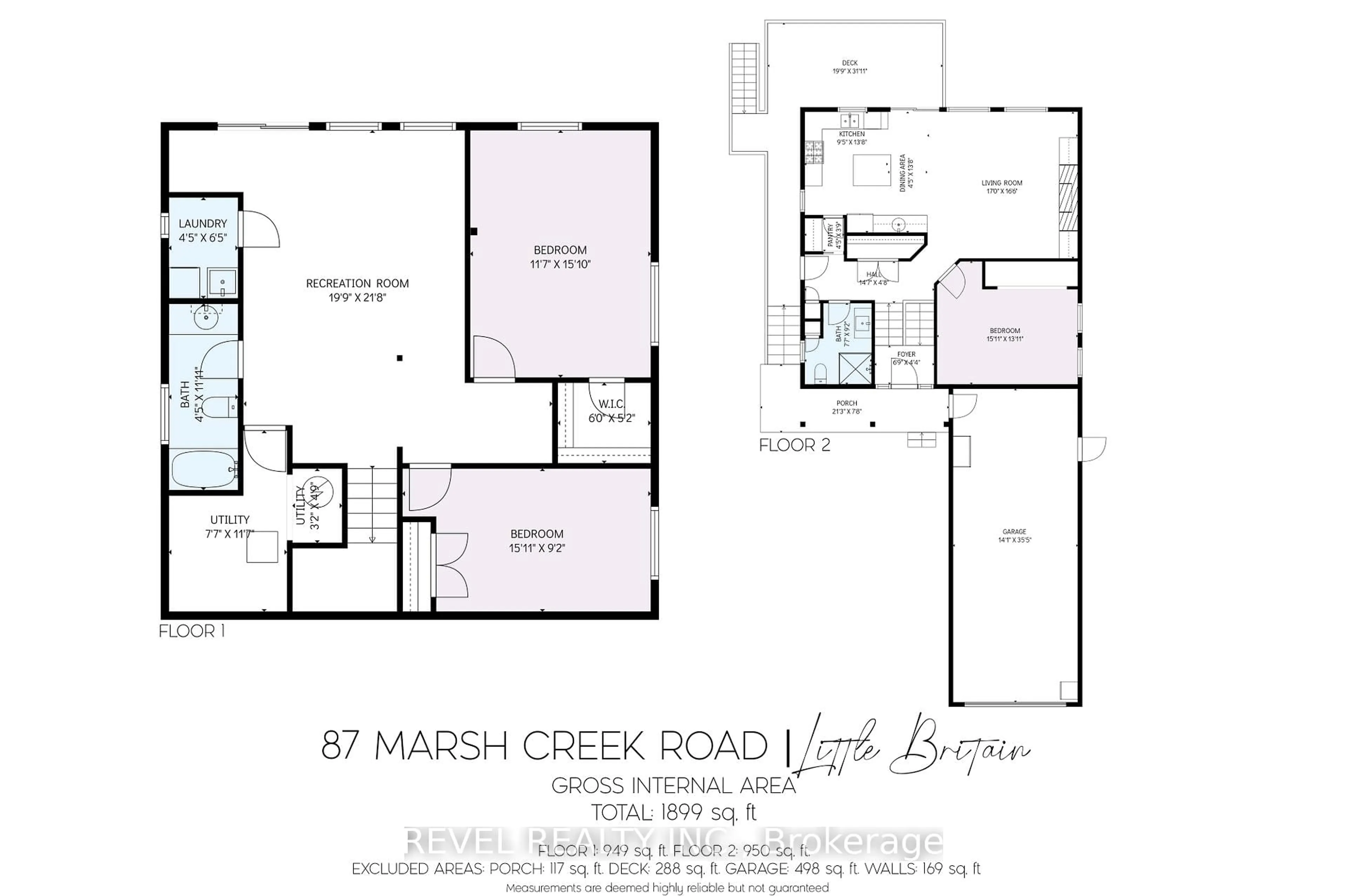 Floor plan for 87 Marsh Creek Rd, Kawartha Lakes Ontario K0M 2C0