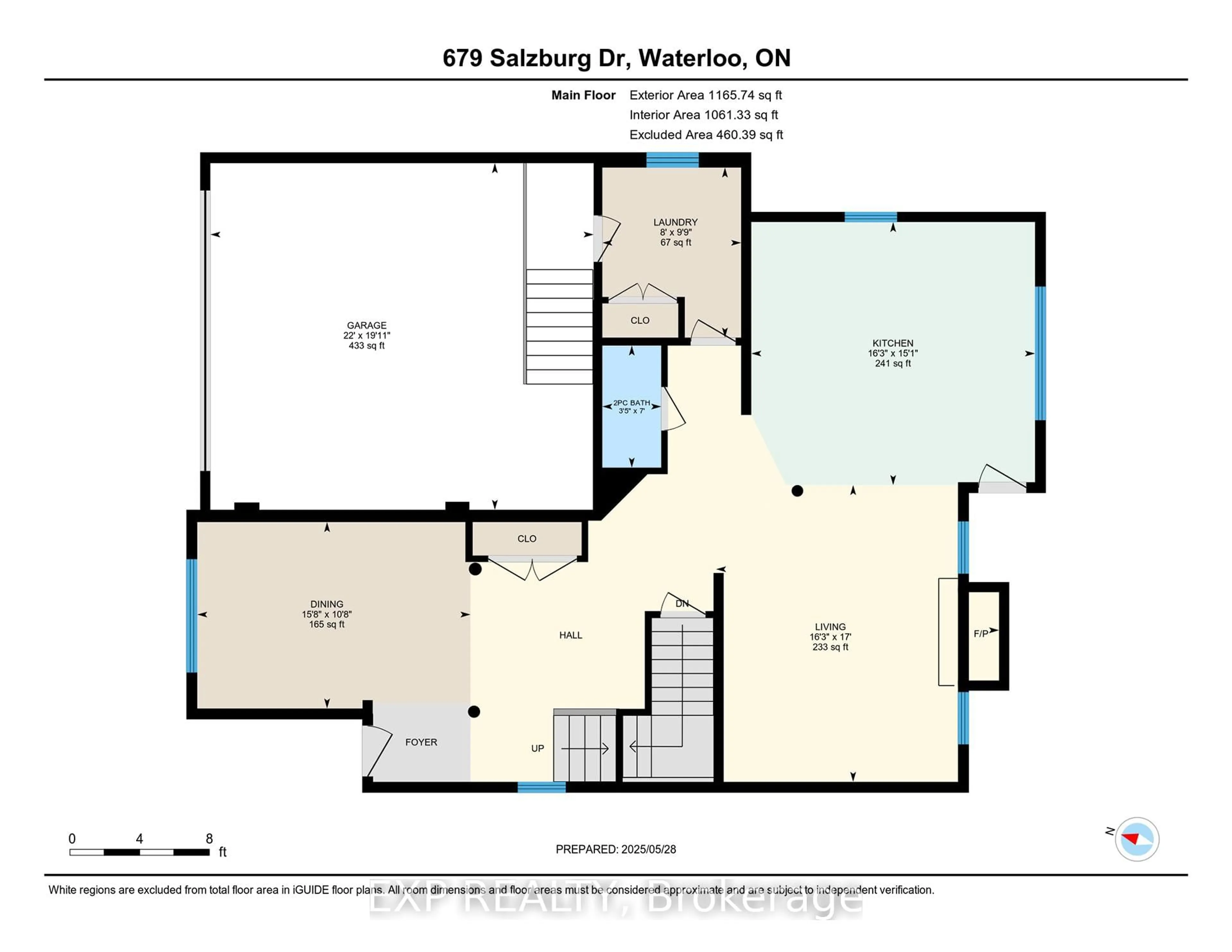 Floor plan for 679 Salzburg Dr, Waterloo Ontario N2V 2N8