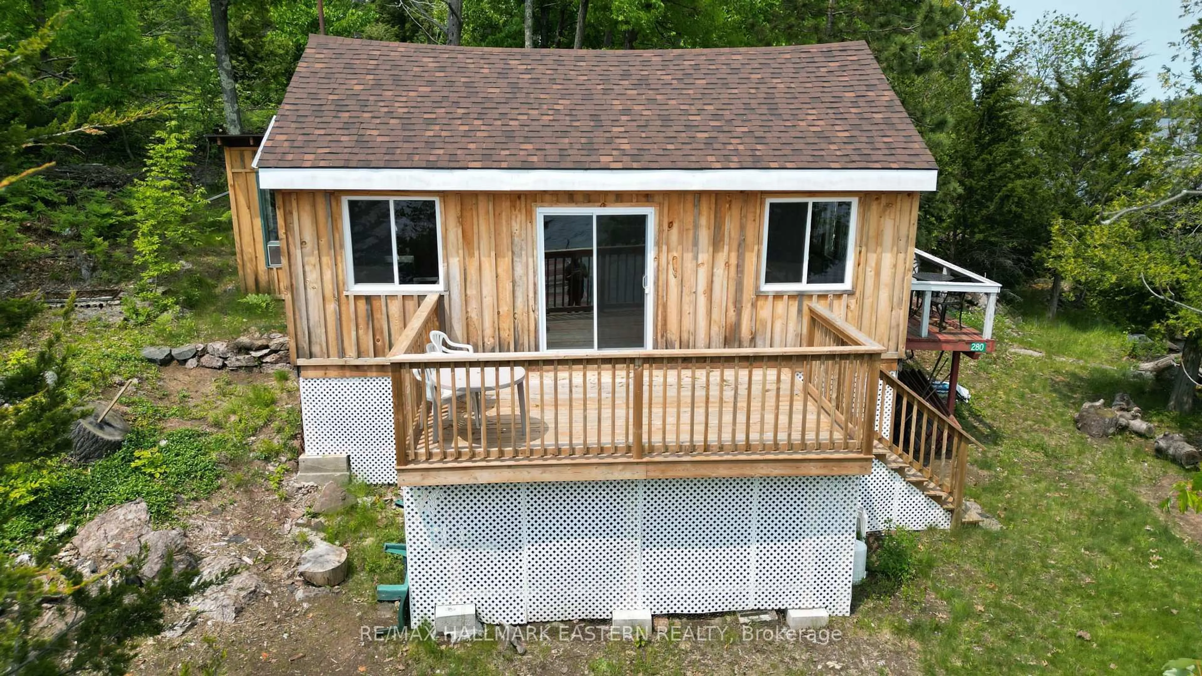A pic from outside/outdoor area/front of a property/back of a property/a pic from drone, building for 280 Big Island, Havelock-Belmont-Methuen Ontario K0L 1Z0