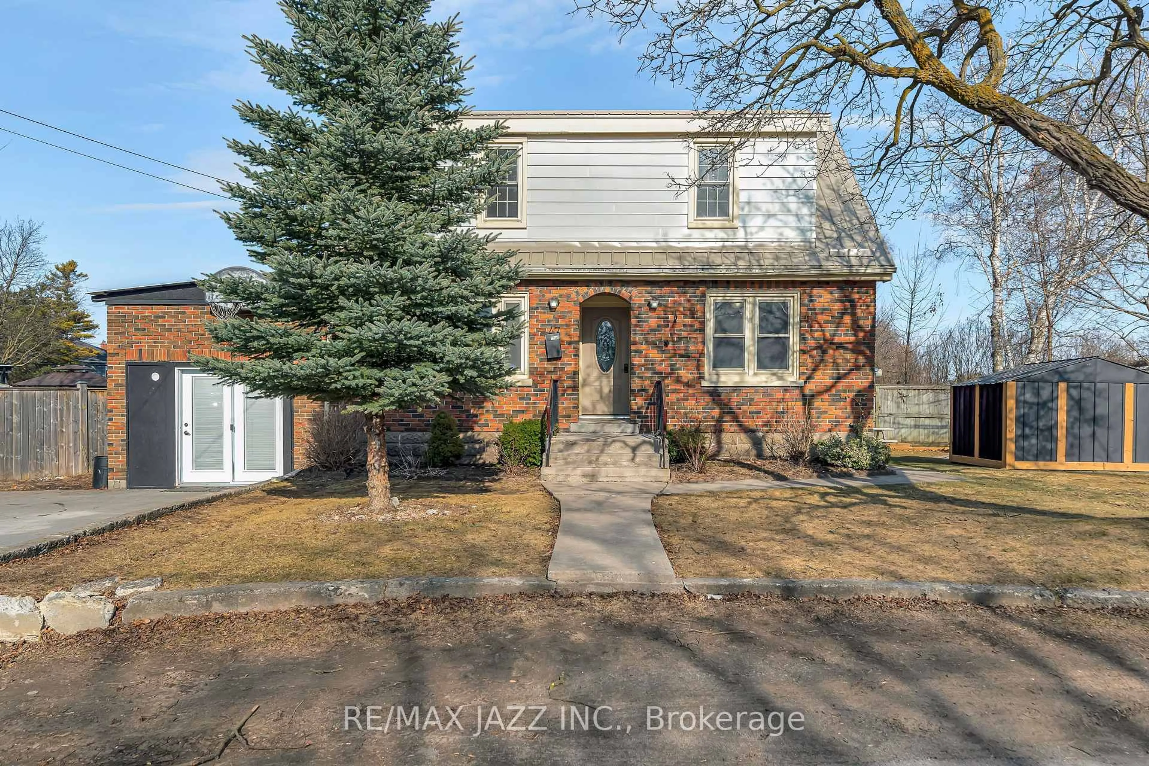 Home with brick exterior material, street for 47 Ponton St, Belleville Ontario K8P 3T7