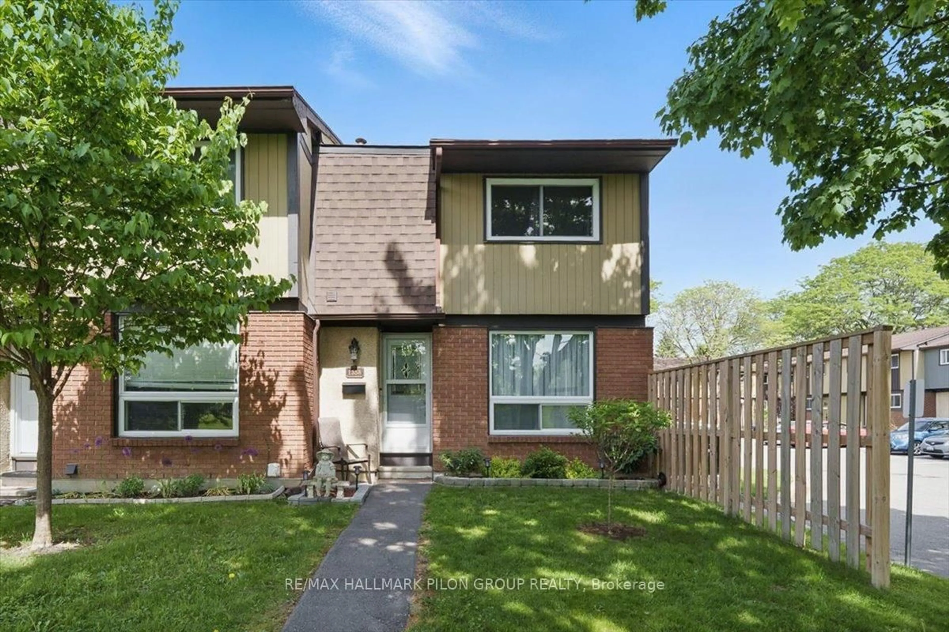 Home with brick exterior material, street for 1358 Bakker Crt, Orleans Ontario K1C 2K4