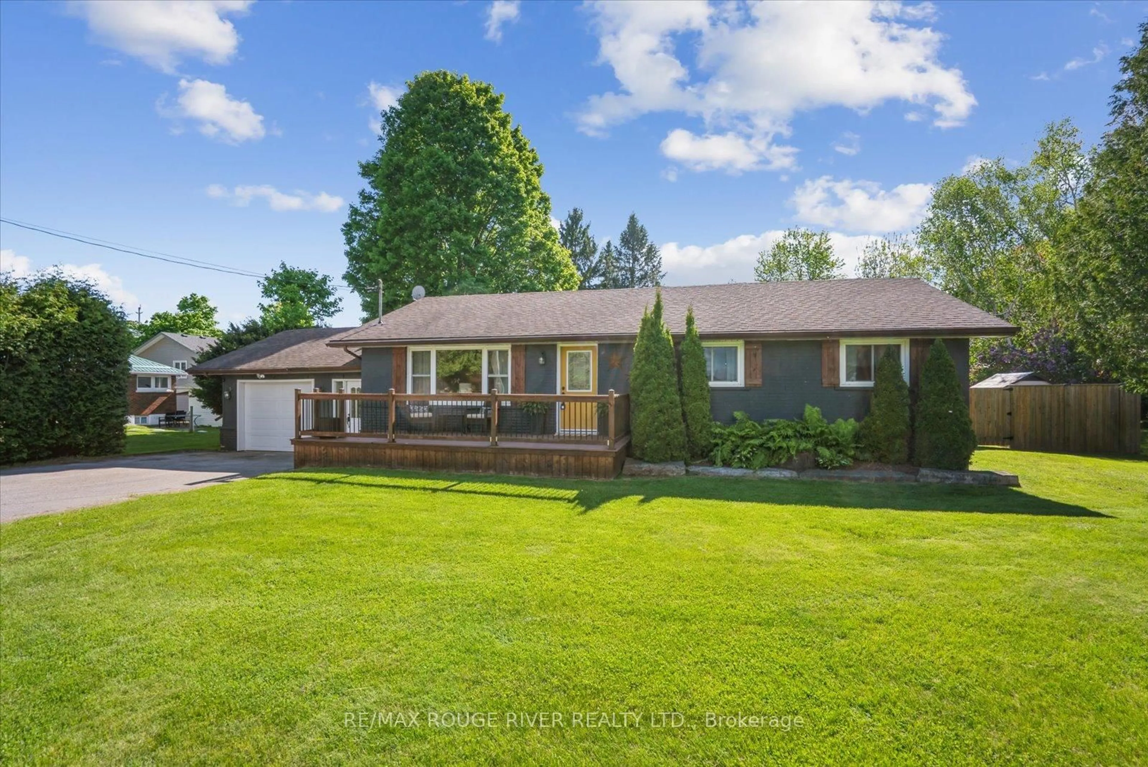 Home with brick exterior material, street for 2814 Cornish Hollow Rd, Hamilton Township Ontario K9A 4J9