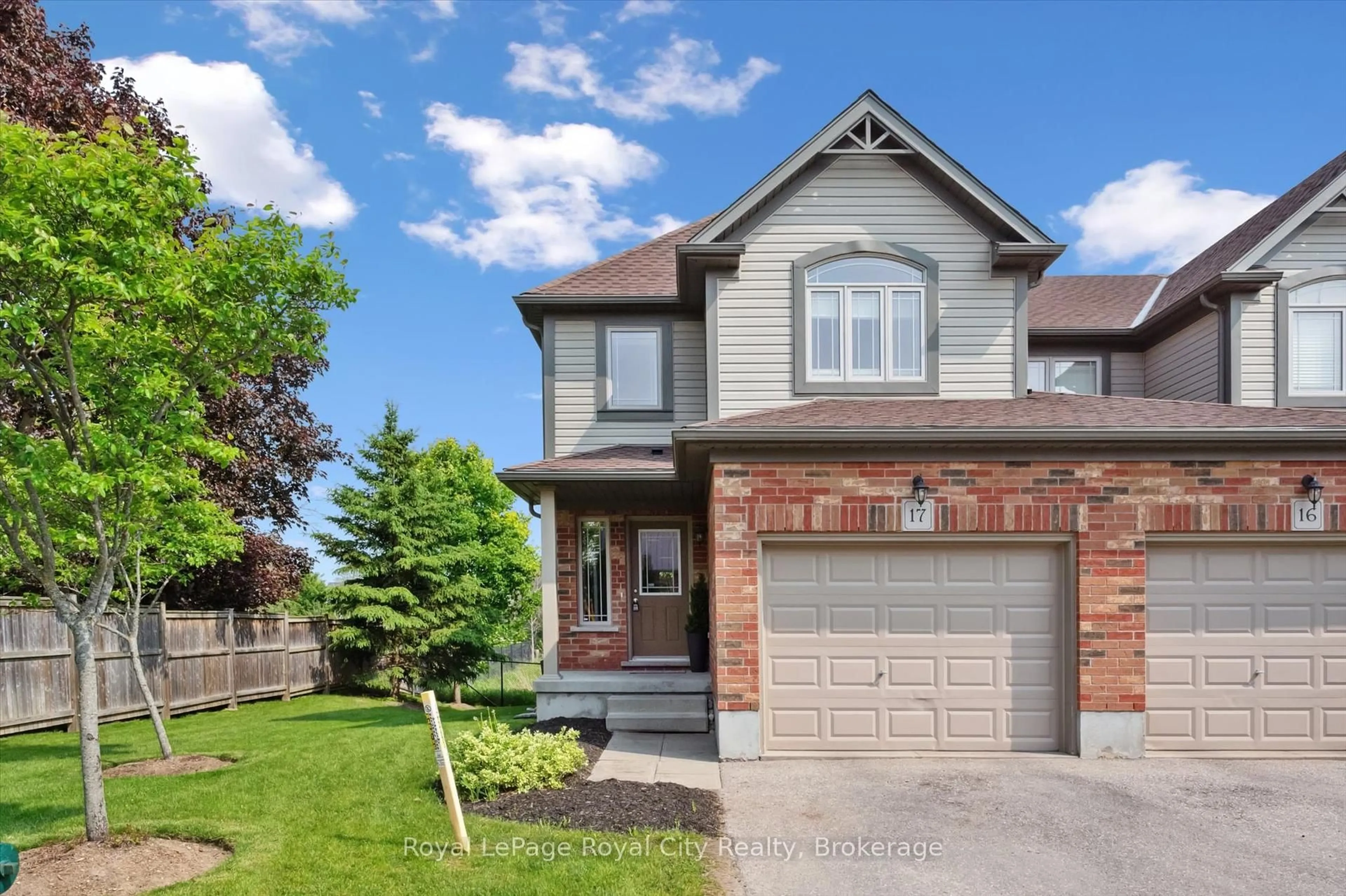 Home with brick exterior material, street for 355 Macalister Blvd #17, Guelph Ontario N1L 1B3