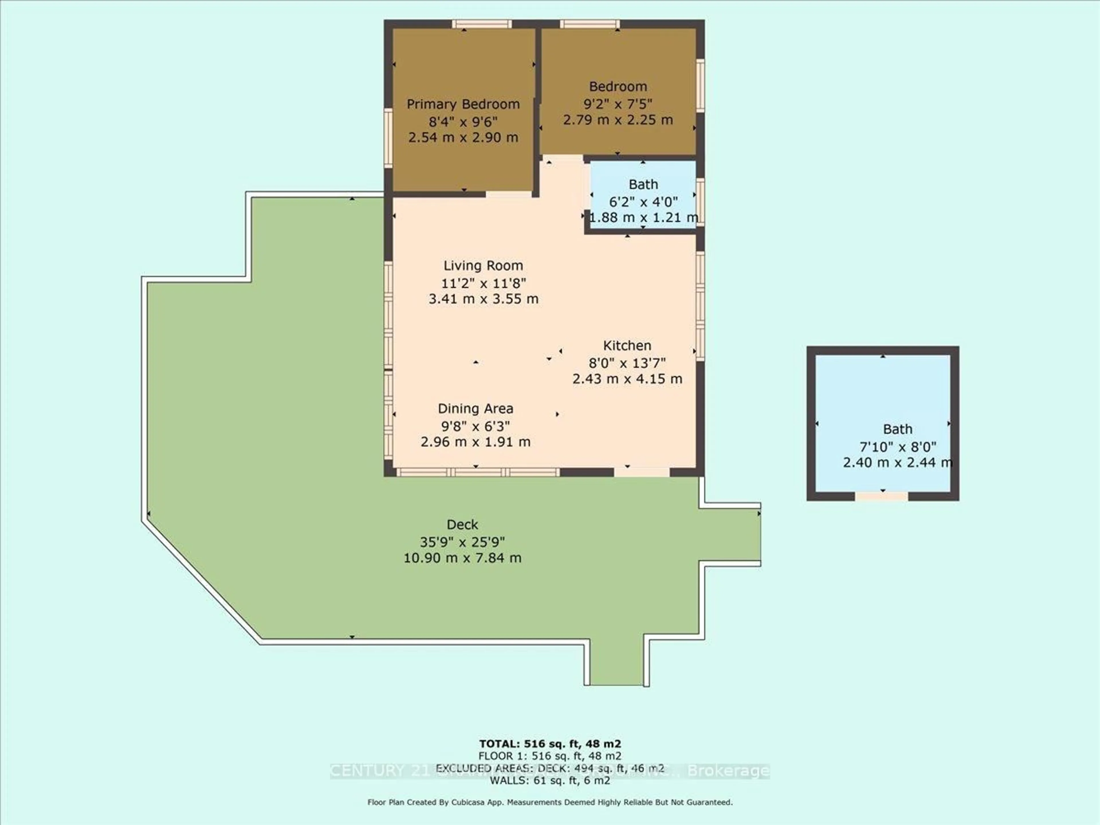 Floor plan for 1009 Gossamer Lane, Highlands East Ontario K0L 1C0