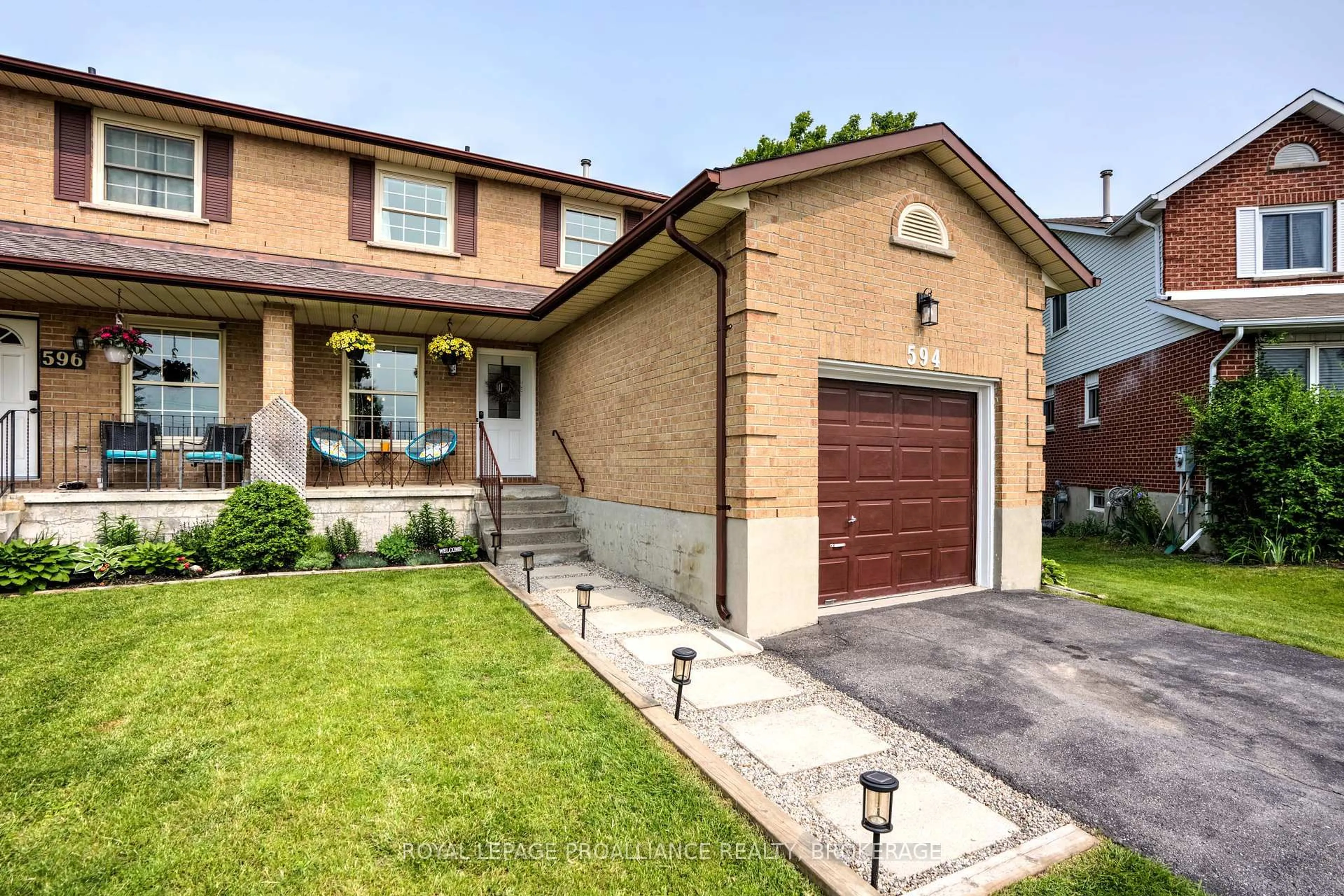 Home with brick exterior material, street for 594 Whistler Terr, Kingston Ontario K7M 8K4