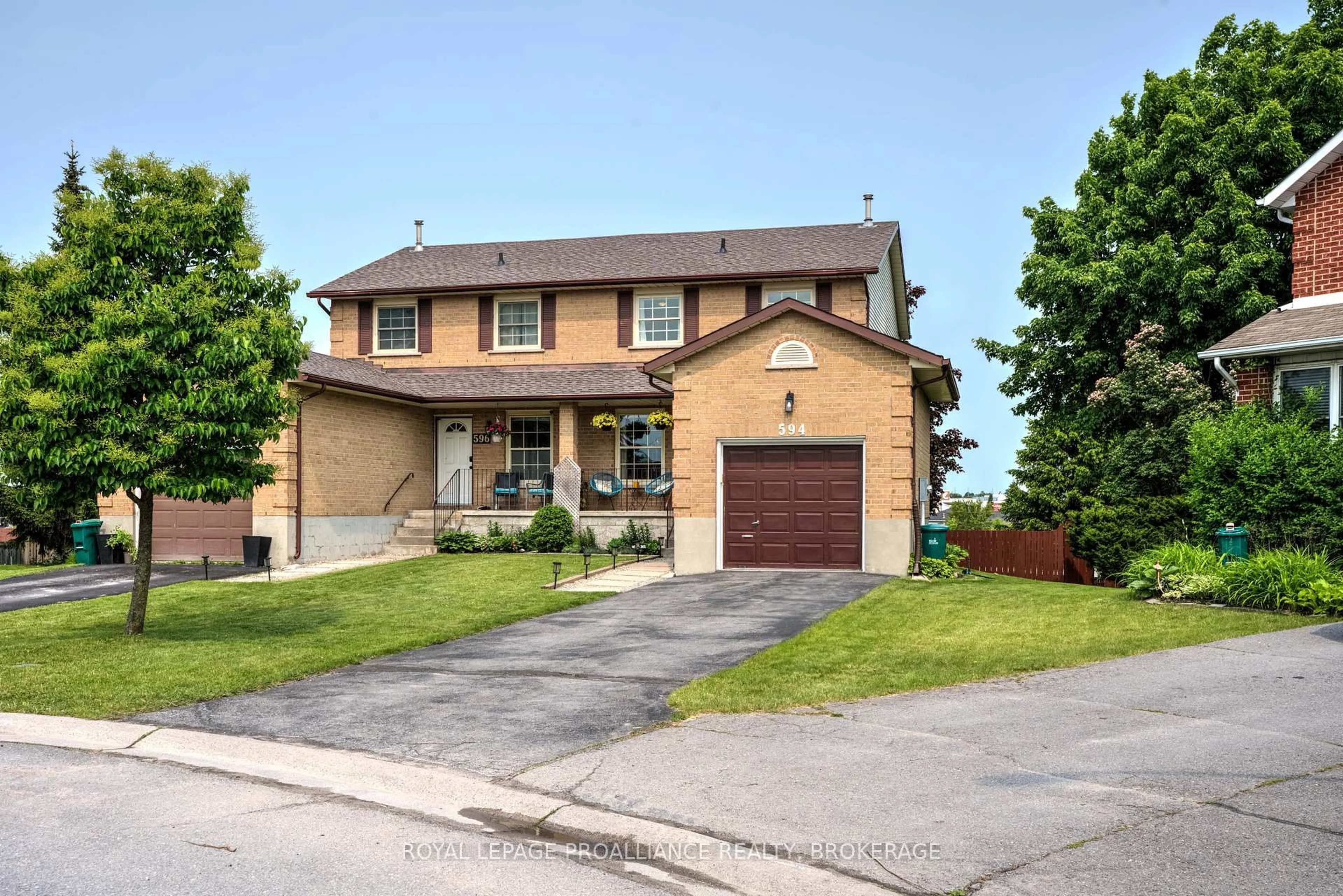 Home with brick exterior material, street for 594 Whistler Terr, Kingston Ontario K7M 8K4