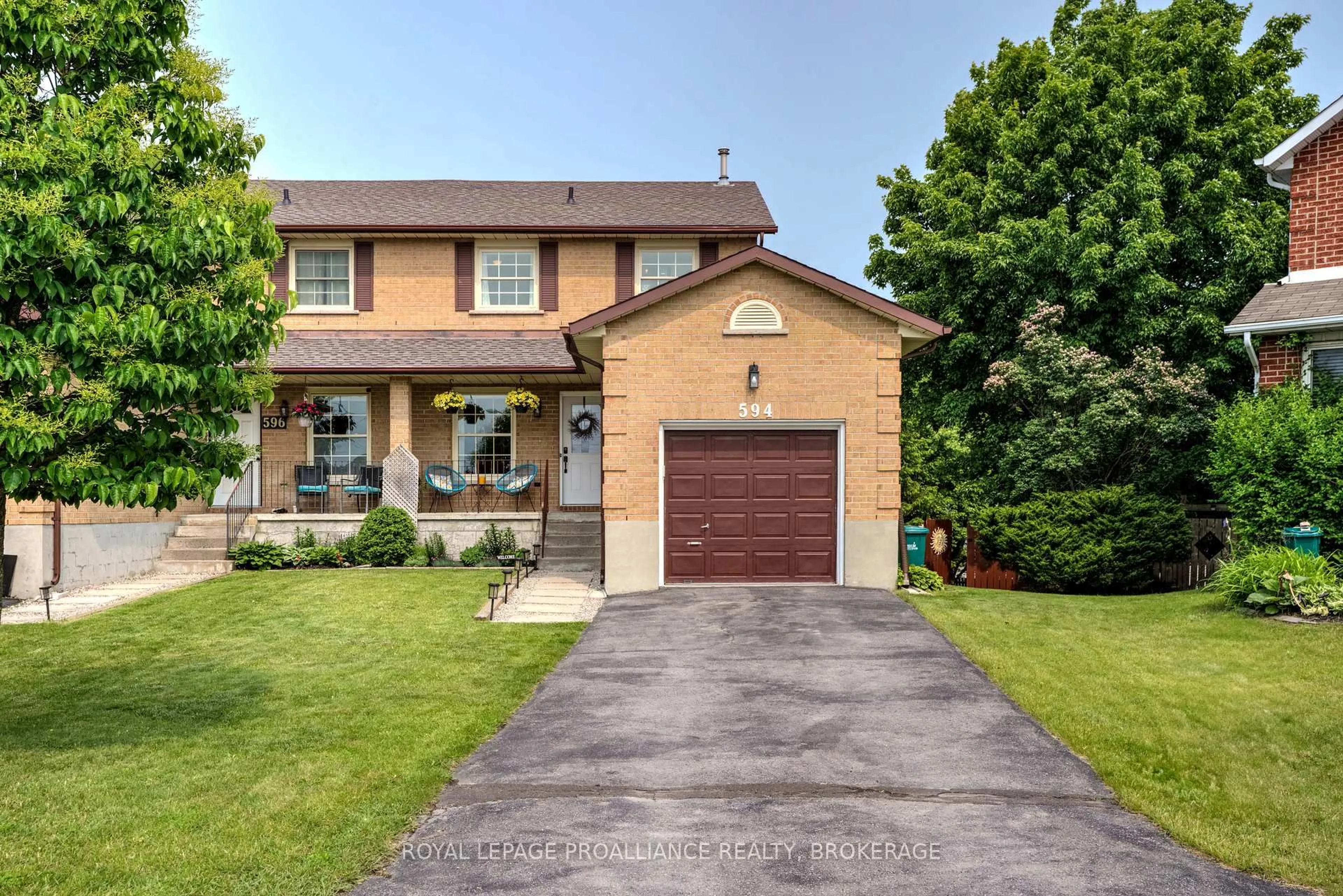 Home with brick exterior material, street for 594 Whistler Terr, Kingston Ontario K7M 8K4