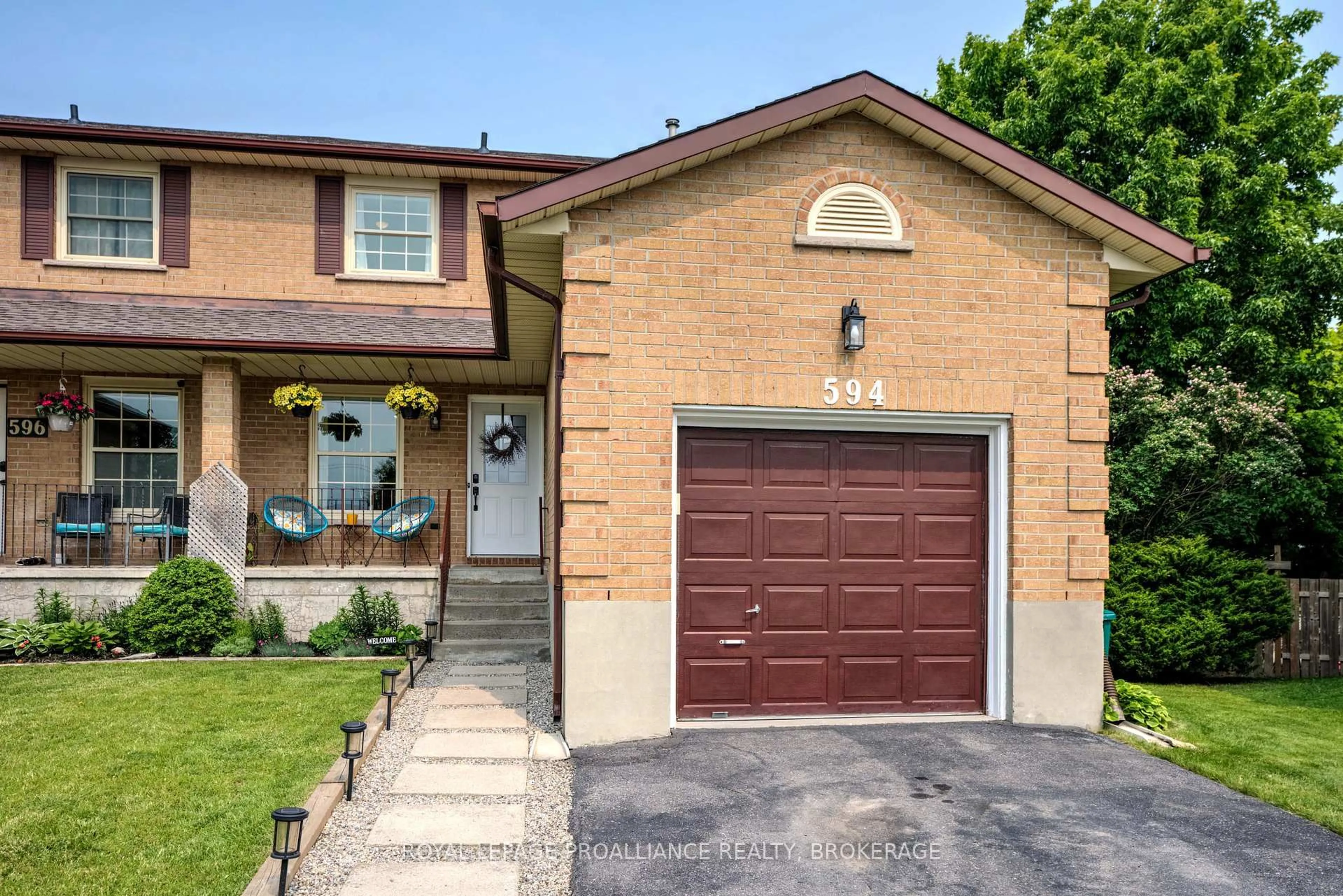 Home with brick exterior material, street for 594 Whistler Terr, Kingston Ontario K7M 8K4